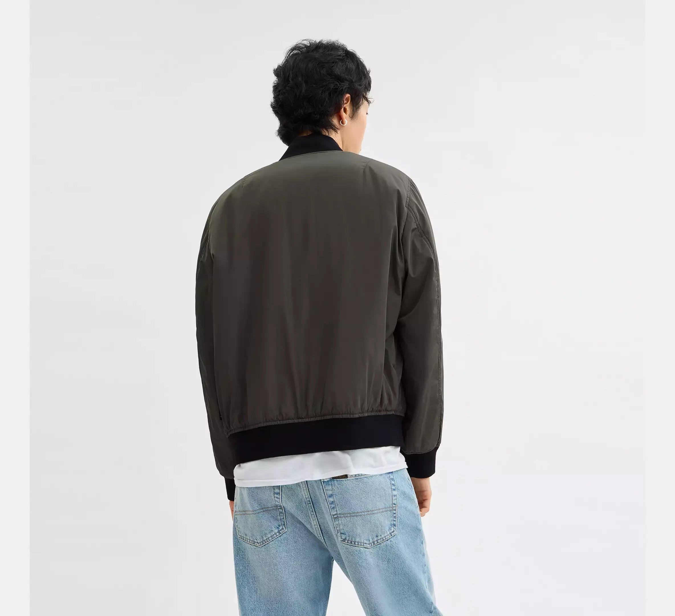 Coach Reversible Ma-1 Jacket In Recycled – Olive/Charcoal Signature - Sneaker Türkiye