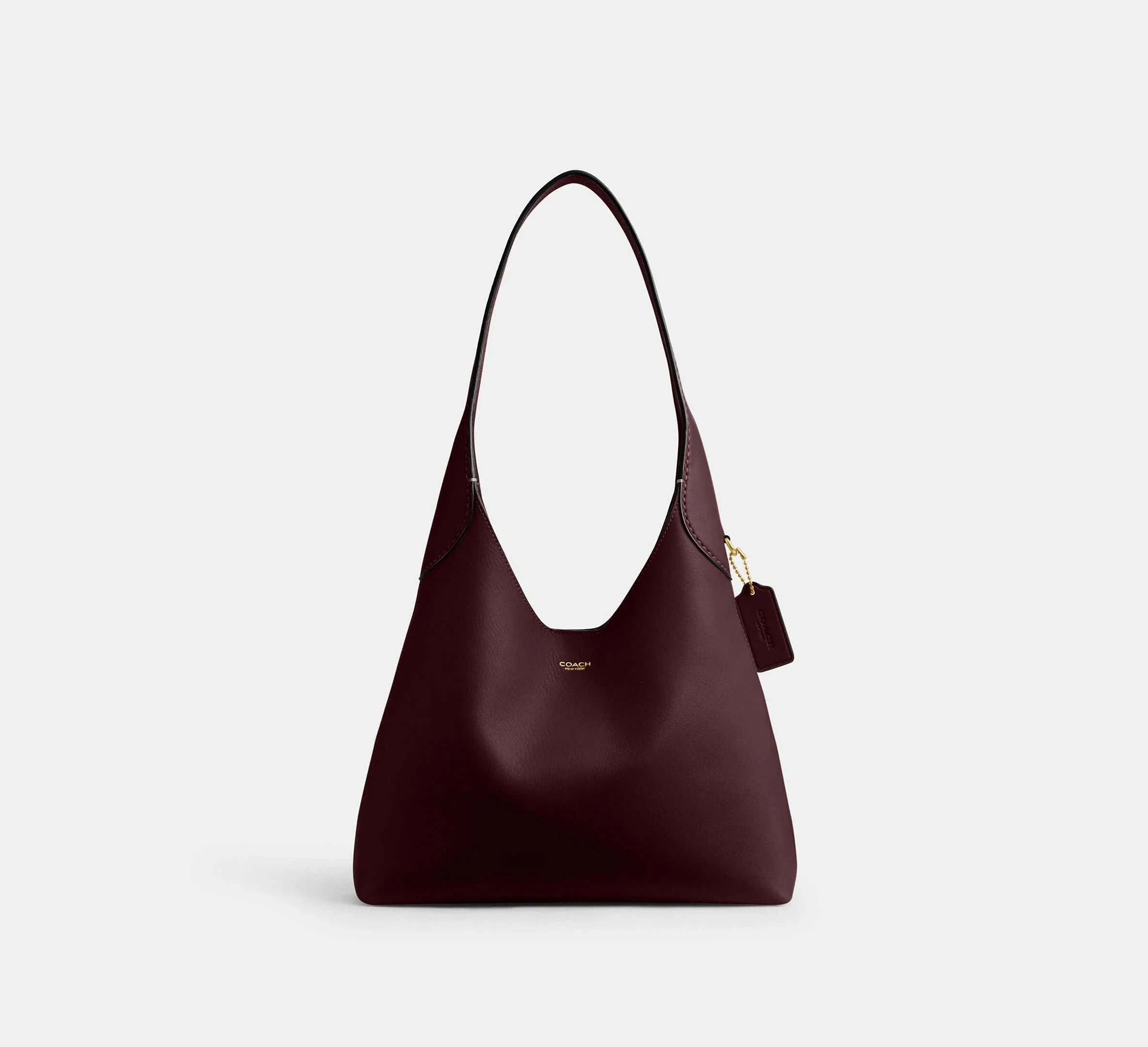 Coach Brooklyn Shoulder Bag 28 – Brass/Merlot - Sneaker Türkiye