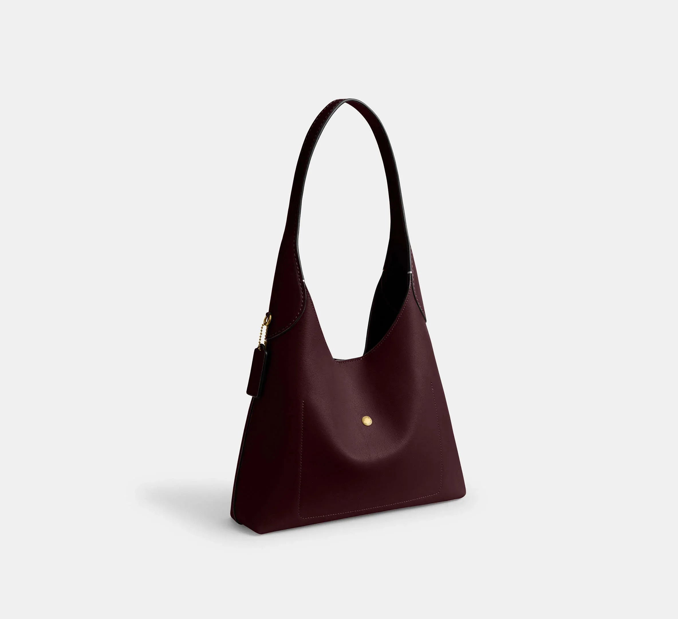 Coach Brooklyn Shoulder Bag 28 – Brass/Merlot - Sneaker Türkiye