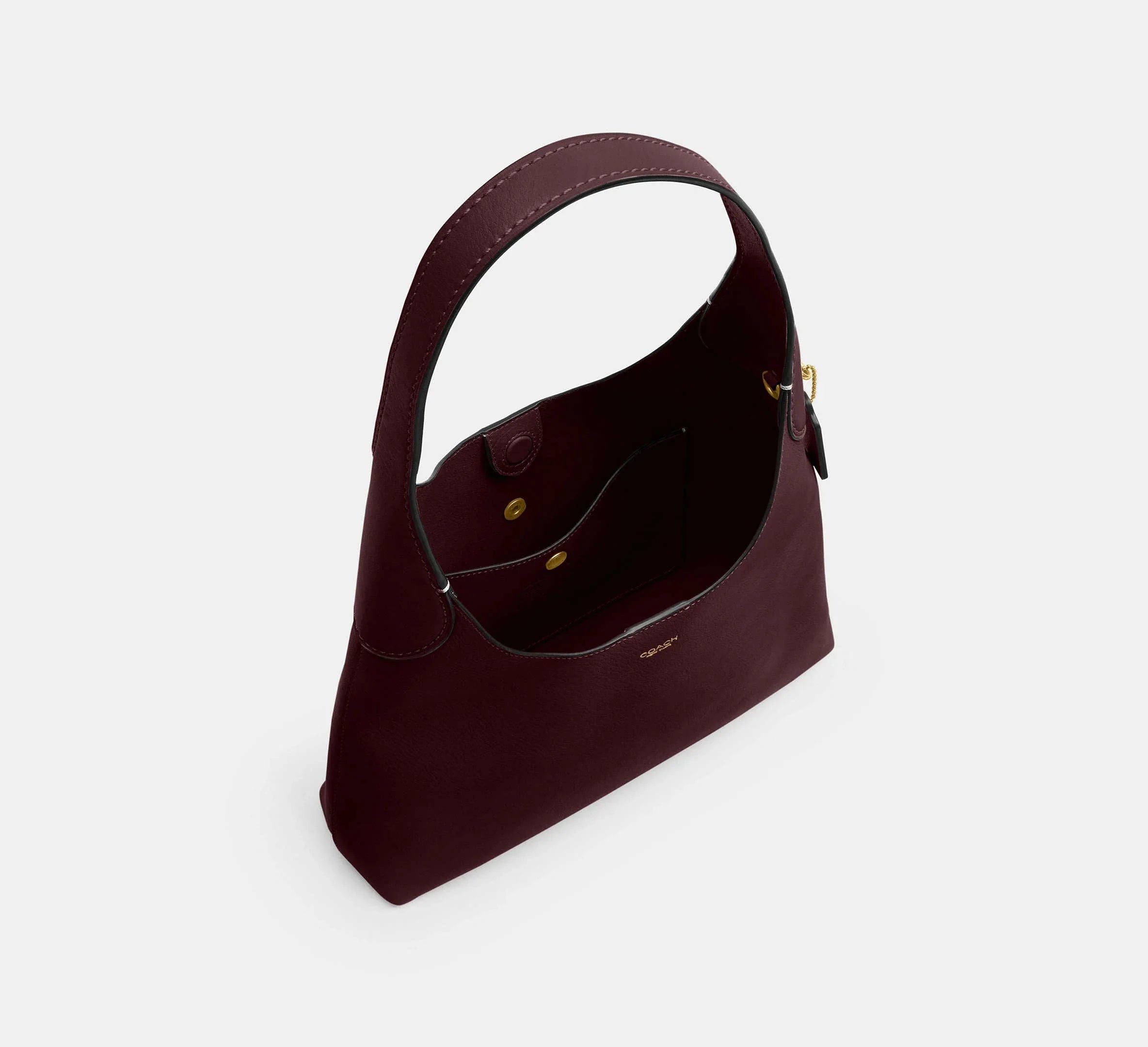 Coach Brooklyn Shoulder Bag 28 – Brass/Merlot - Sneaker Türkiye
