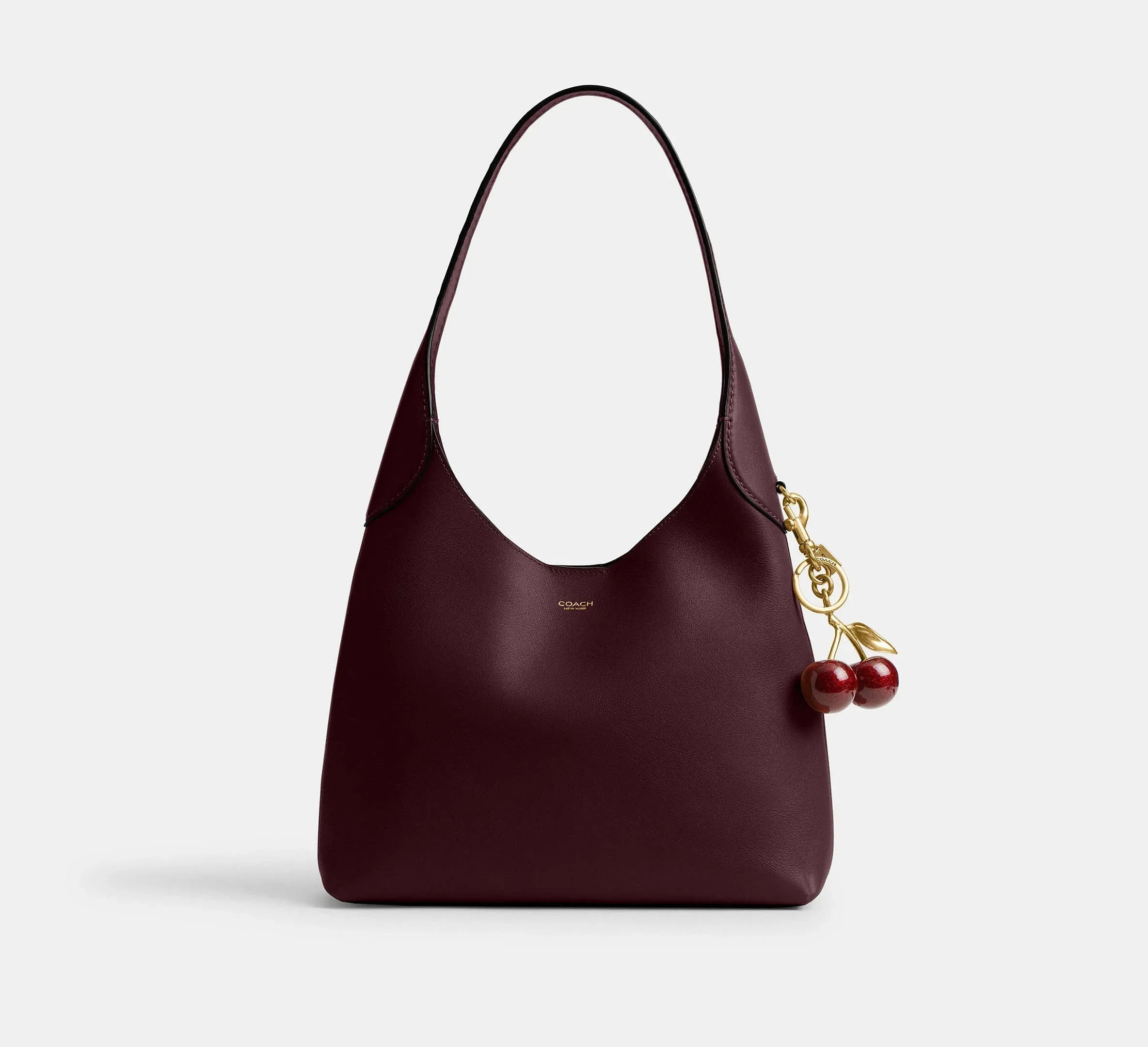 Coach Brooklyn Shoulder Bag 28 – Brass/Merlot - Sneaker Türkiye