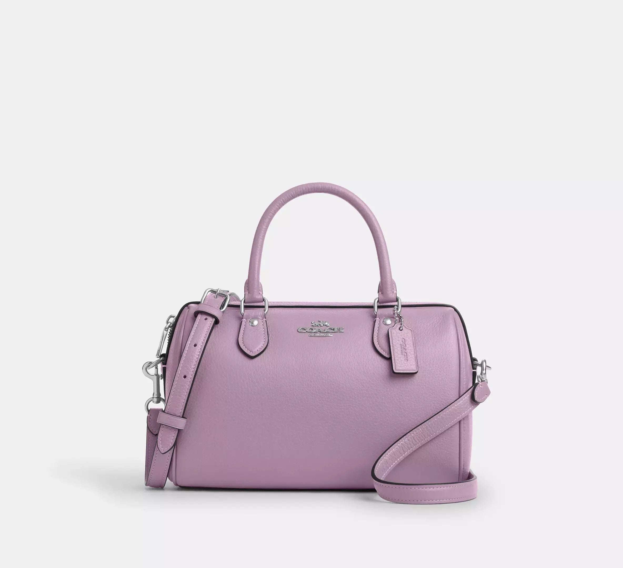 Coach Rowan Satchel Bag – Silver/Jasmine - Sneaker Türkiye