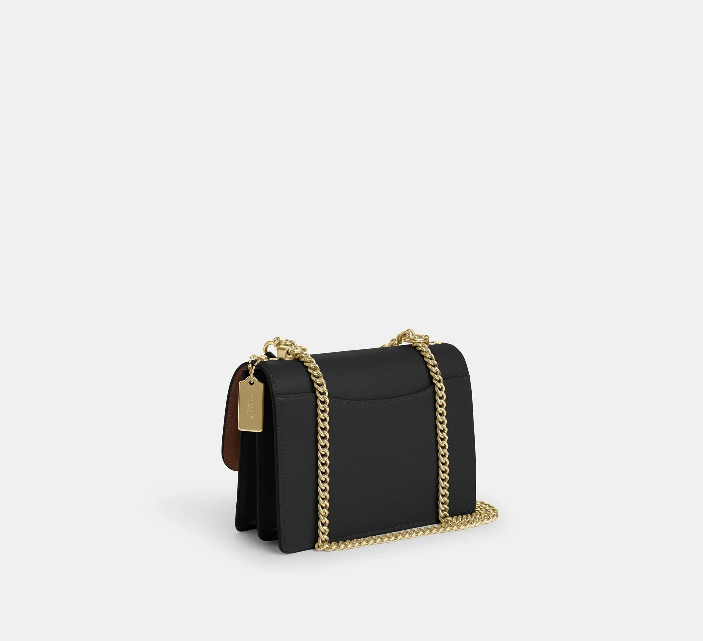 Coach Klare Crossbody Bag In Signature – Gold/Walnut/Black - Sneaker Türkiye