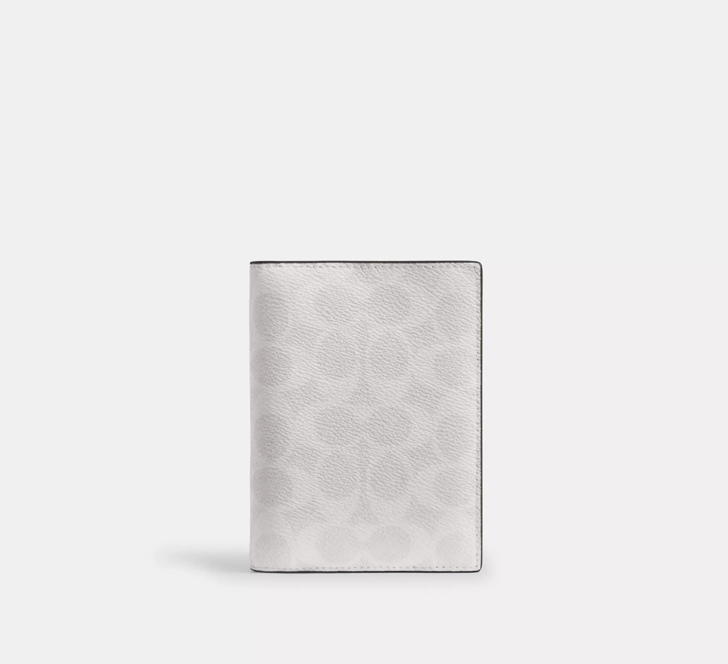 Coach Passport Card Case In Signature – Gunmetal/Chalk/Black - Sneaker Türkiye