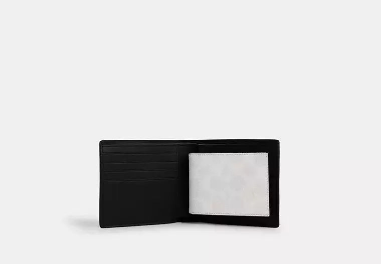 Coach 3 In 1 Wallet In Signature – Chalk & Black - Sneaker Türkiye