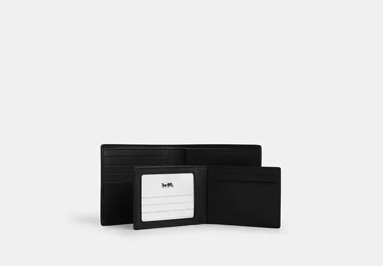 Coach 3 In 1 Wallet In Signature – Chalk & Black - Sneaker Türkiye