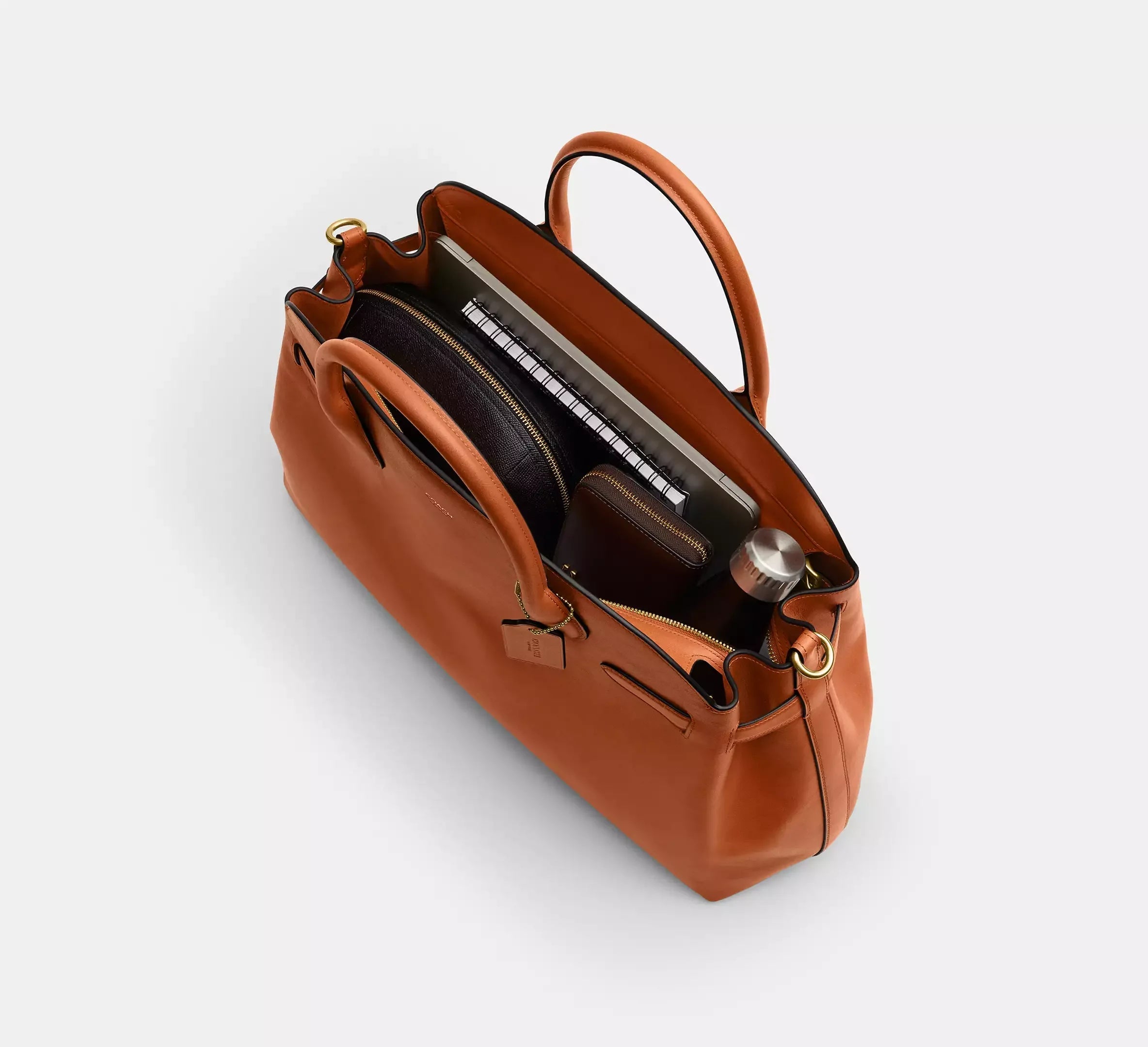 Coach Soft Empire Carryall Bag 48 SEZON – Brass/Toffee - Sneaker Türkiye
