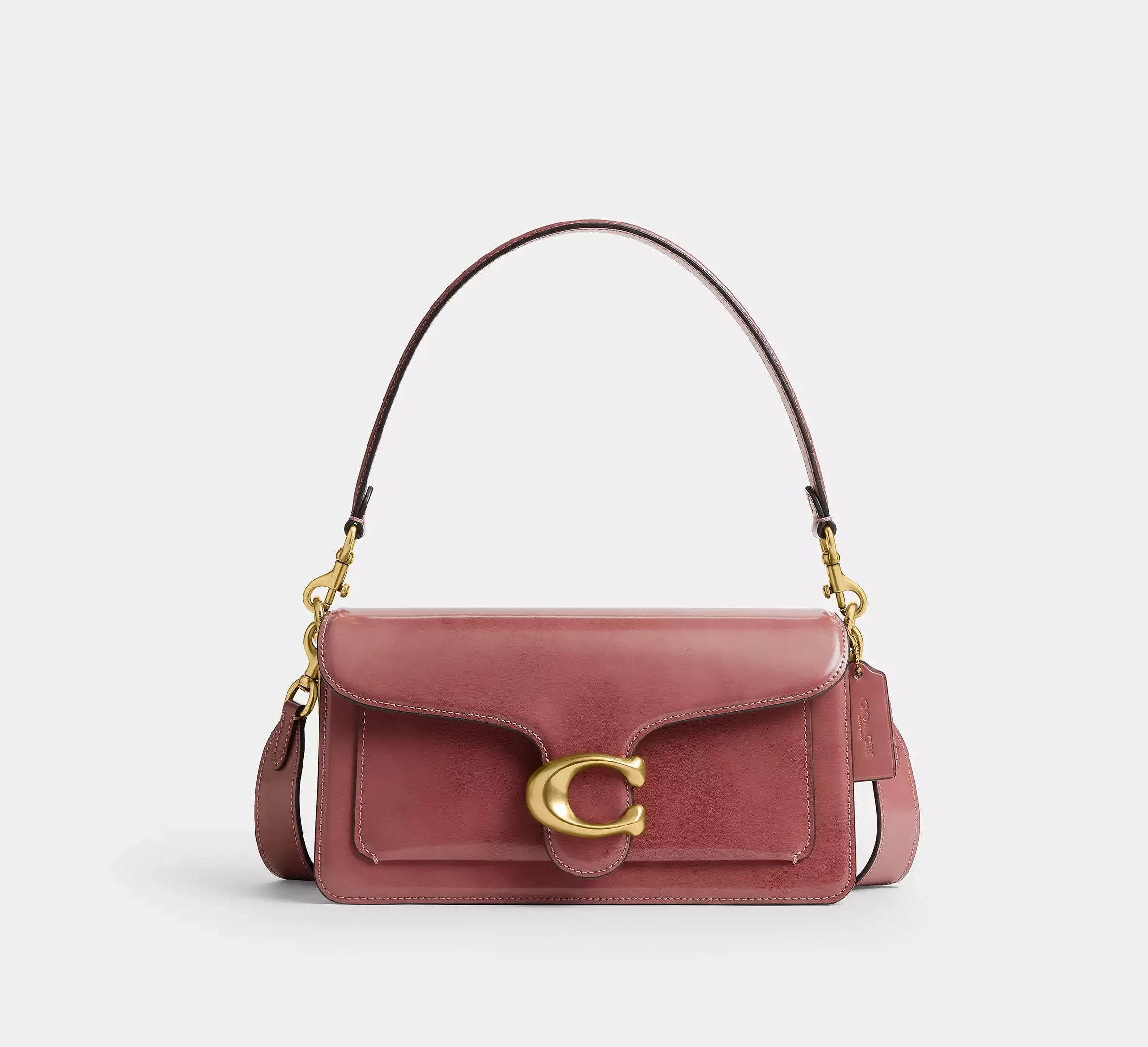 Coach Tabby Shoulder Bag 26 – Brass/Peony - Sneaker Türkiye