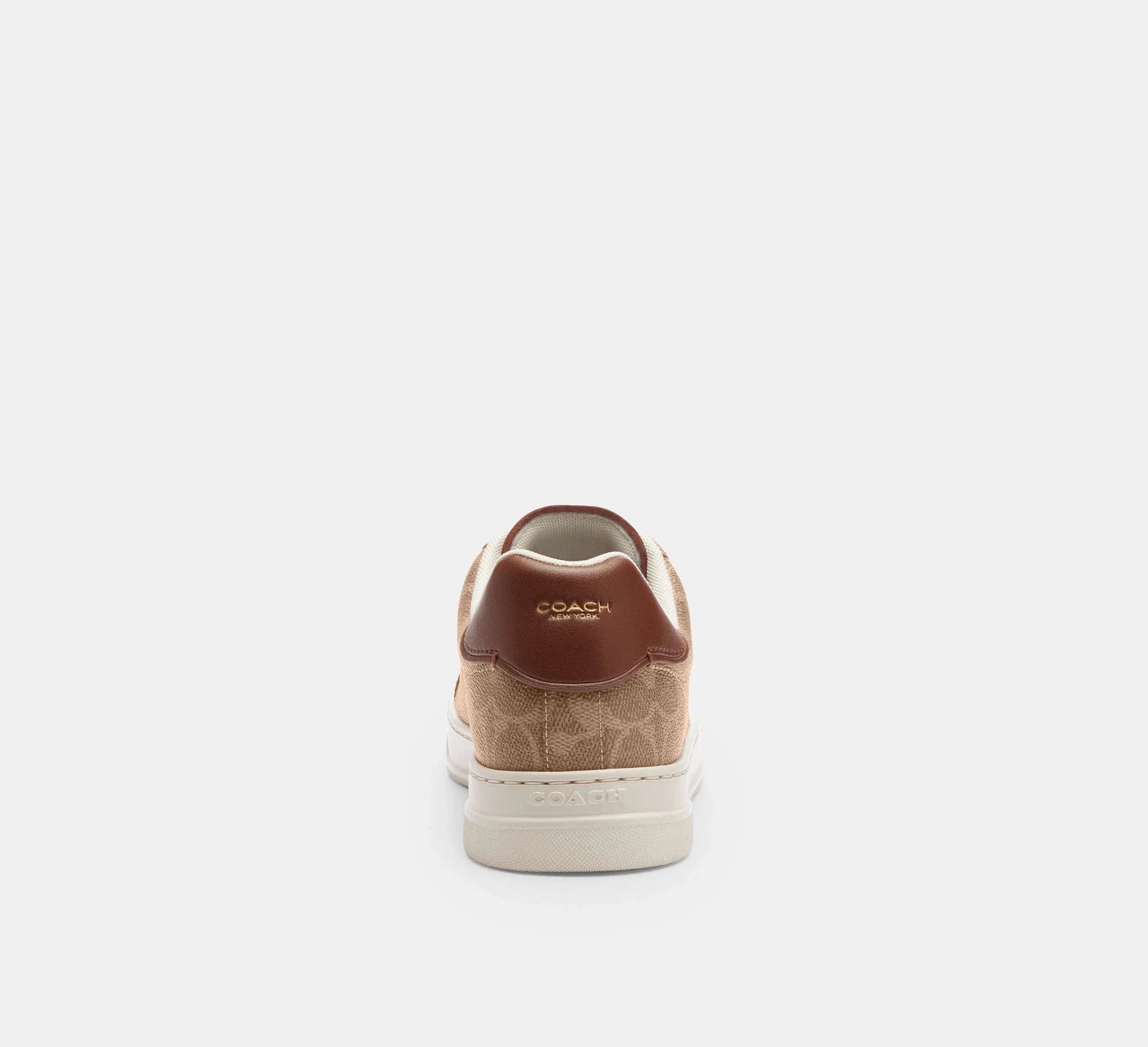 Coach Women’s High Line Sneaker In Signature – Brown Khaki - Sneaker Türkiye