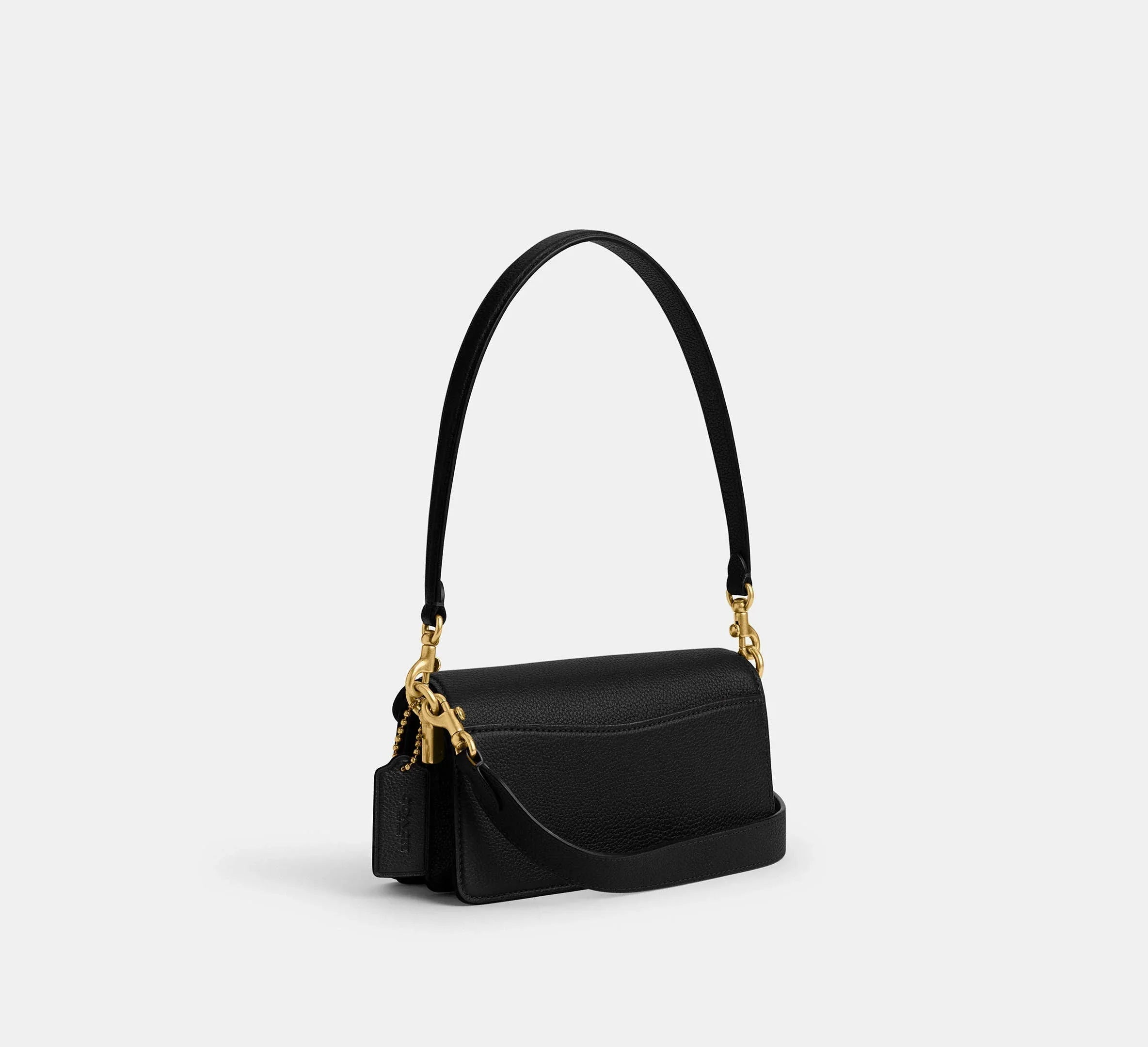 Coach Tabby Shoulder Bag 20 – Brass/Black - Sneaker Türkiye
