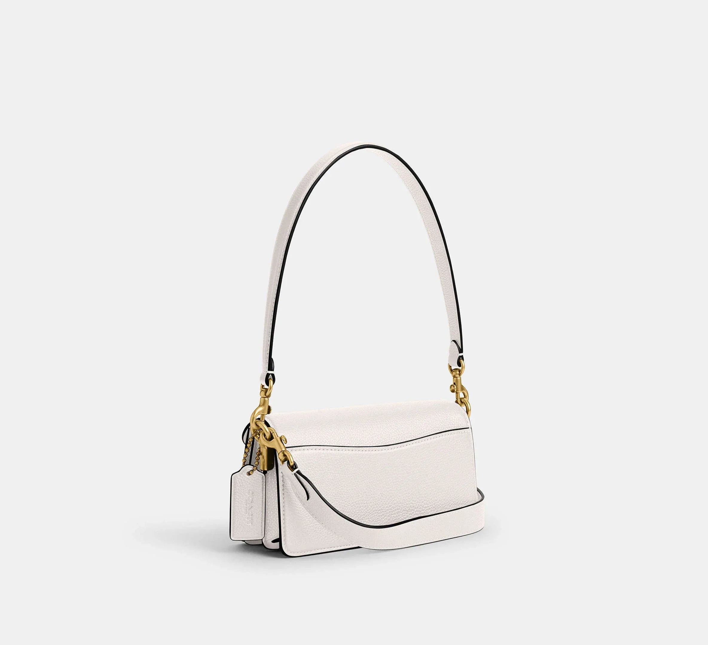 Coach Tabby Shoulder Bag 20 – Brass/Chalk - Sneaker Türkiye