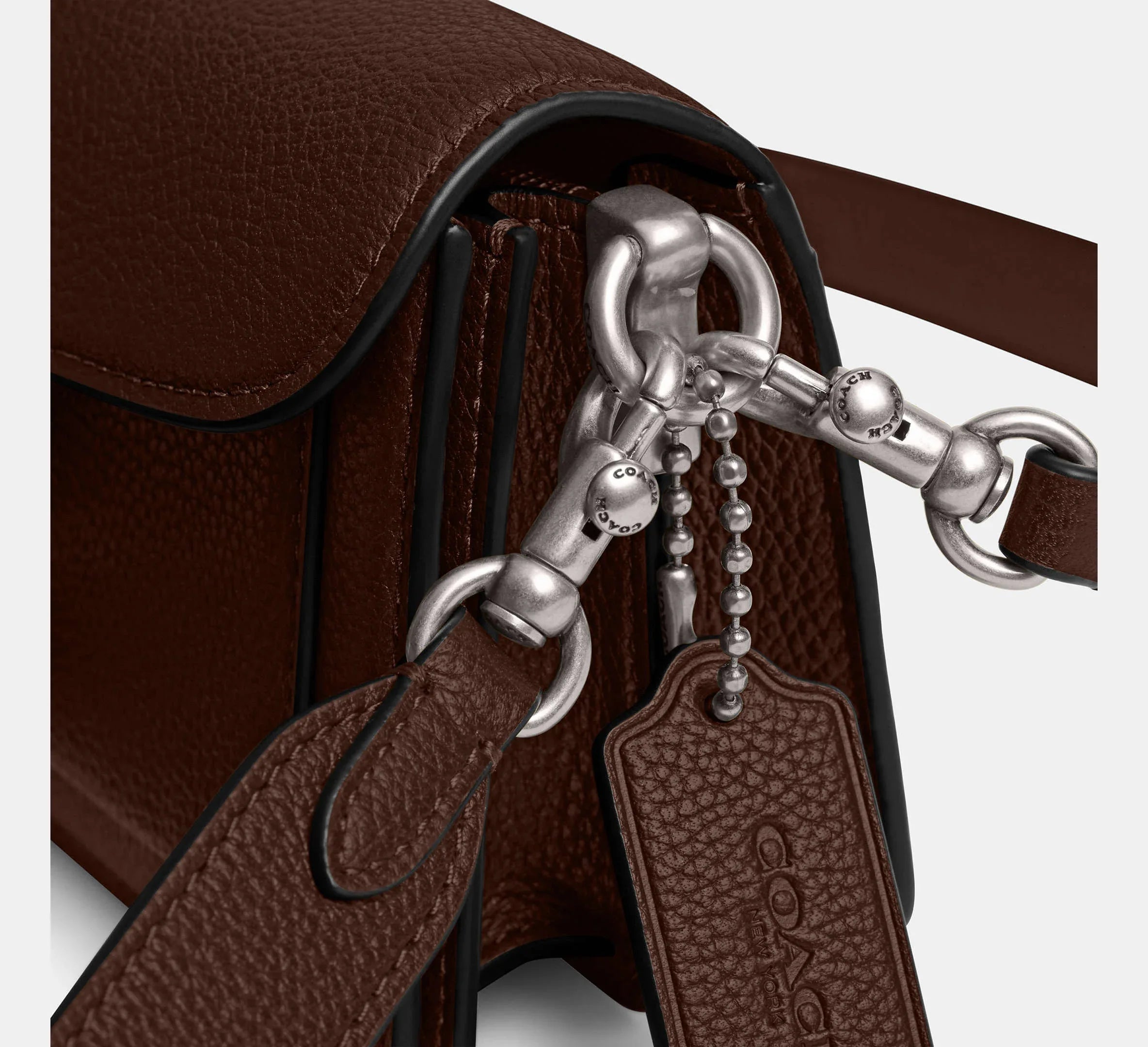 Coach Tabby Shoulder Bag 20 – Silver/Maple - Sneaker Türkiye