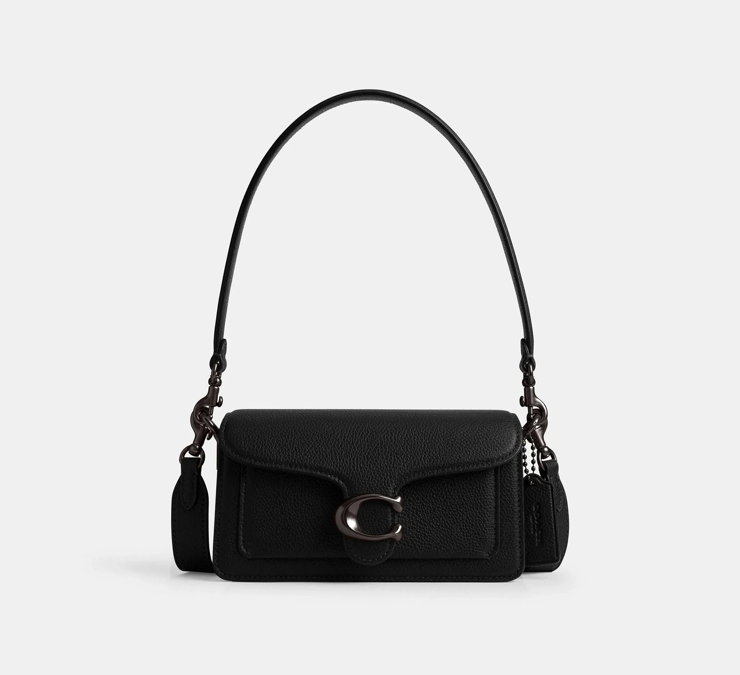 Coach Tabby Shoulder Bag 20 – Pewter/Black - Sneaker Türkiye