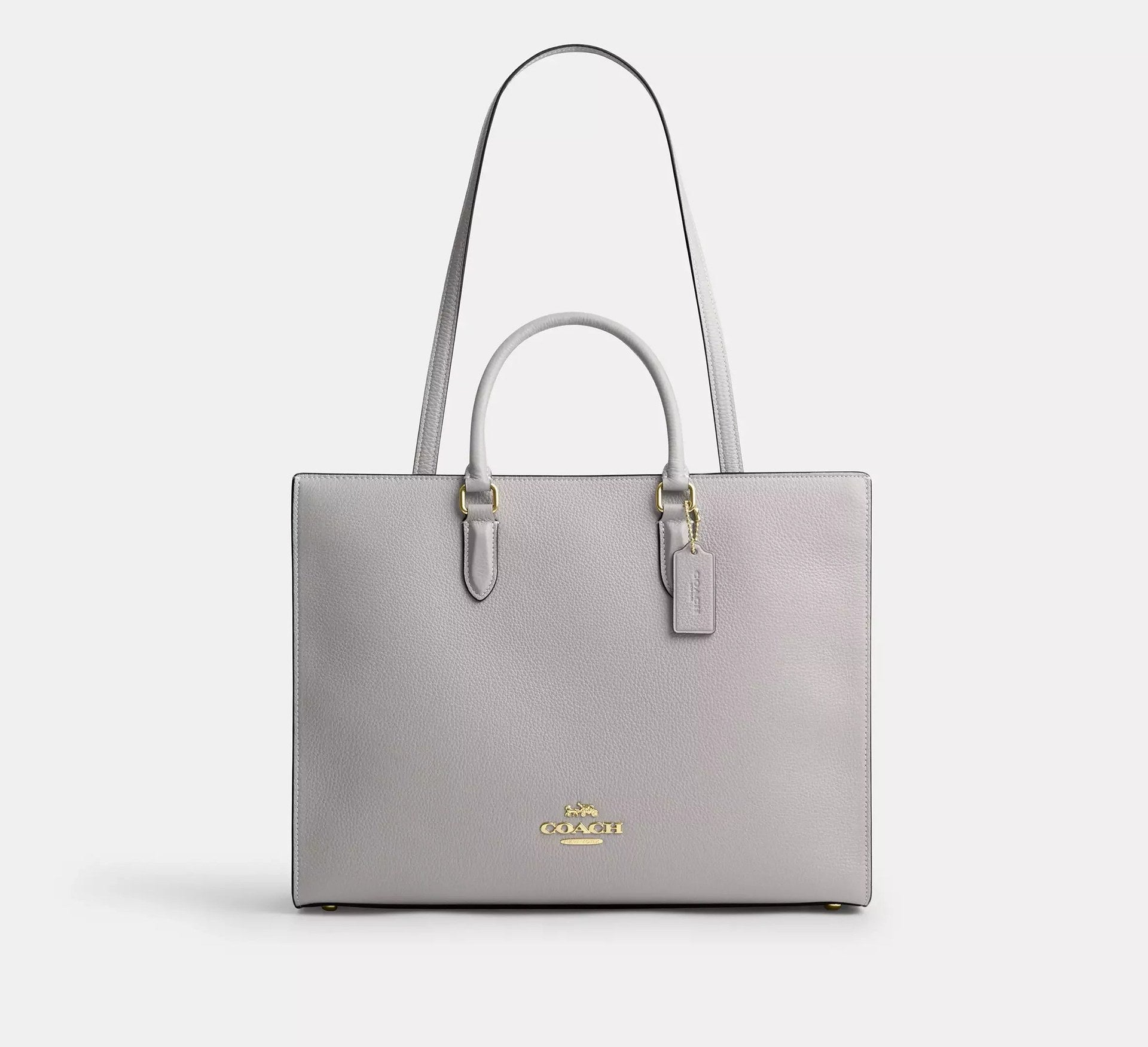 Coach Maggie Tote Bag – Gold/Dove Grey - Sneaker Türkiye