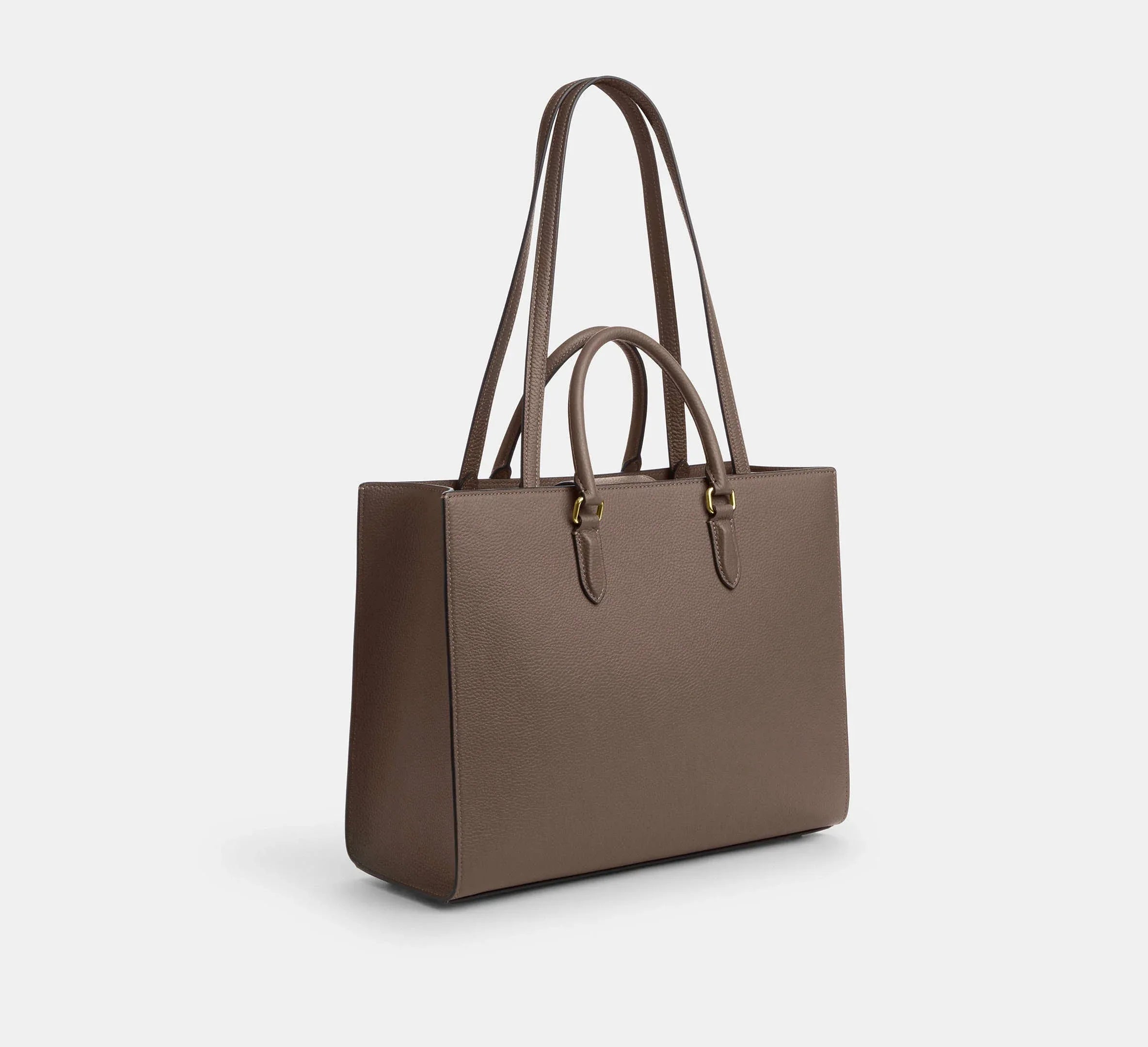 Coach Maggie Tote Bag – Gold/Dark Stone - Sneaker Türkiye