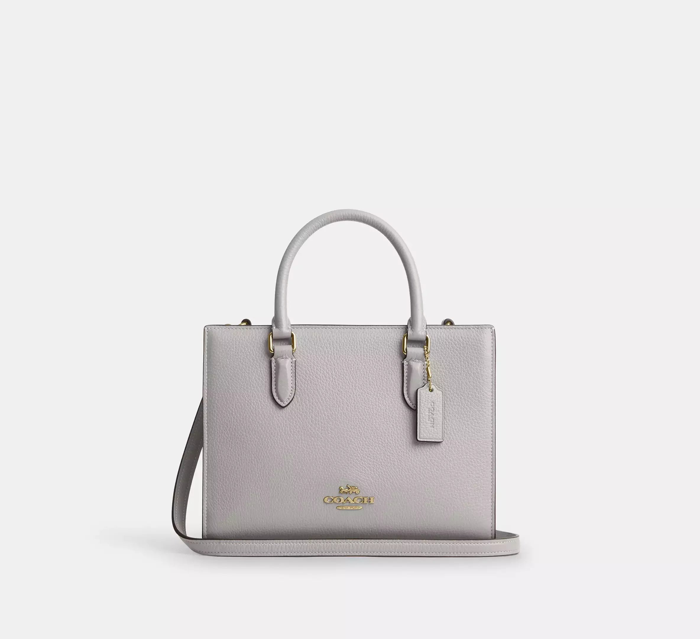 Coach Maggie Small Tote Bag – Gold/Dove Grey - Sneaker Türkiye