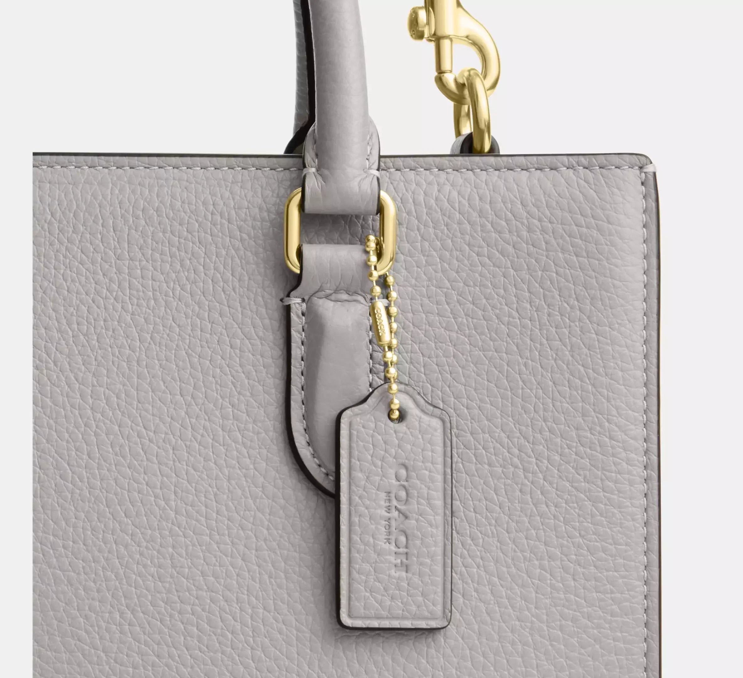 Coach Maggie Small Tote Bag – Gold/Dove Grey - Sneaker Türkiye