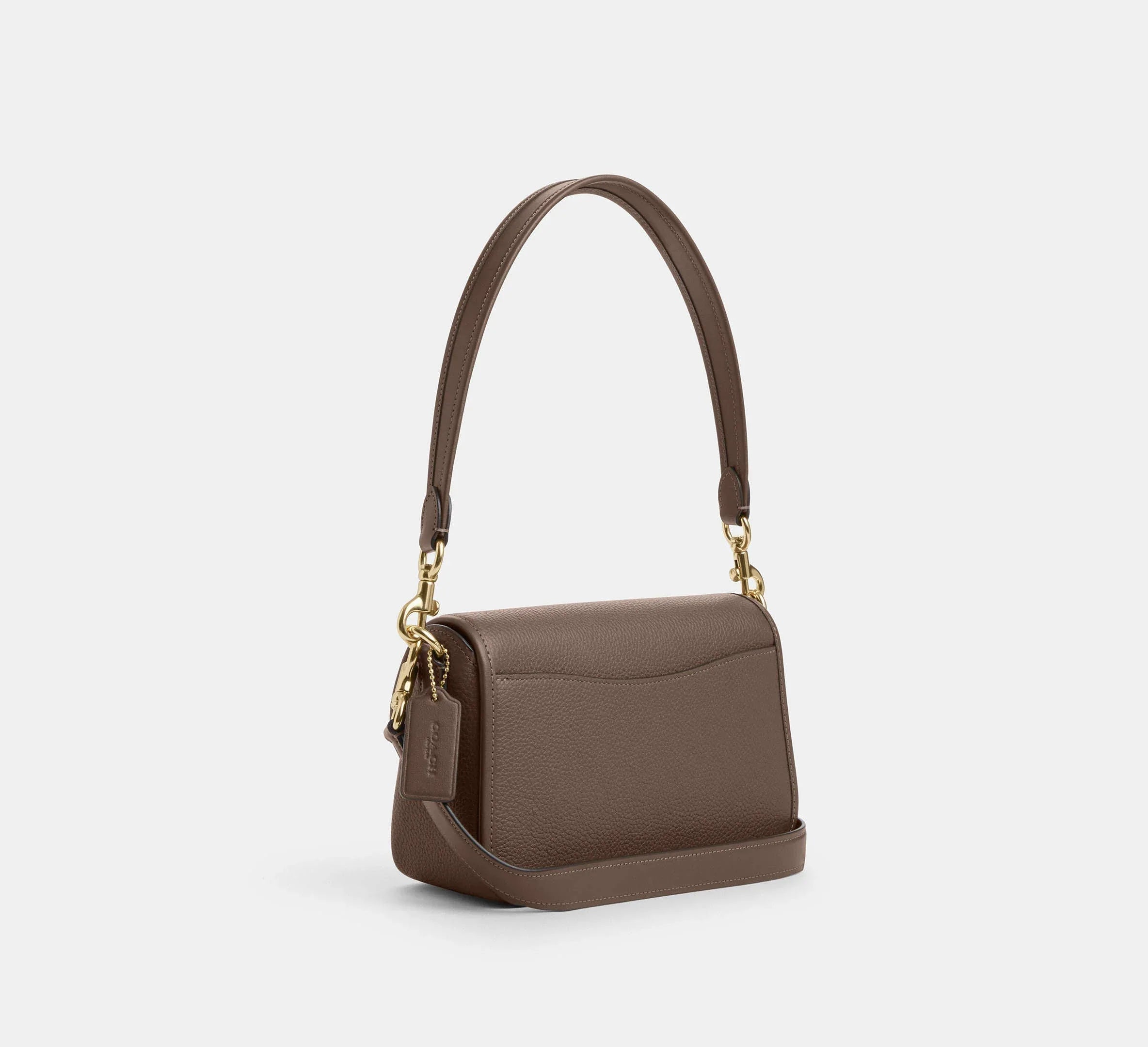 Coach Hadley Shoulder Bag – Gold/Dark Stone - Sneaker Türkiye