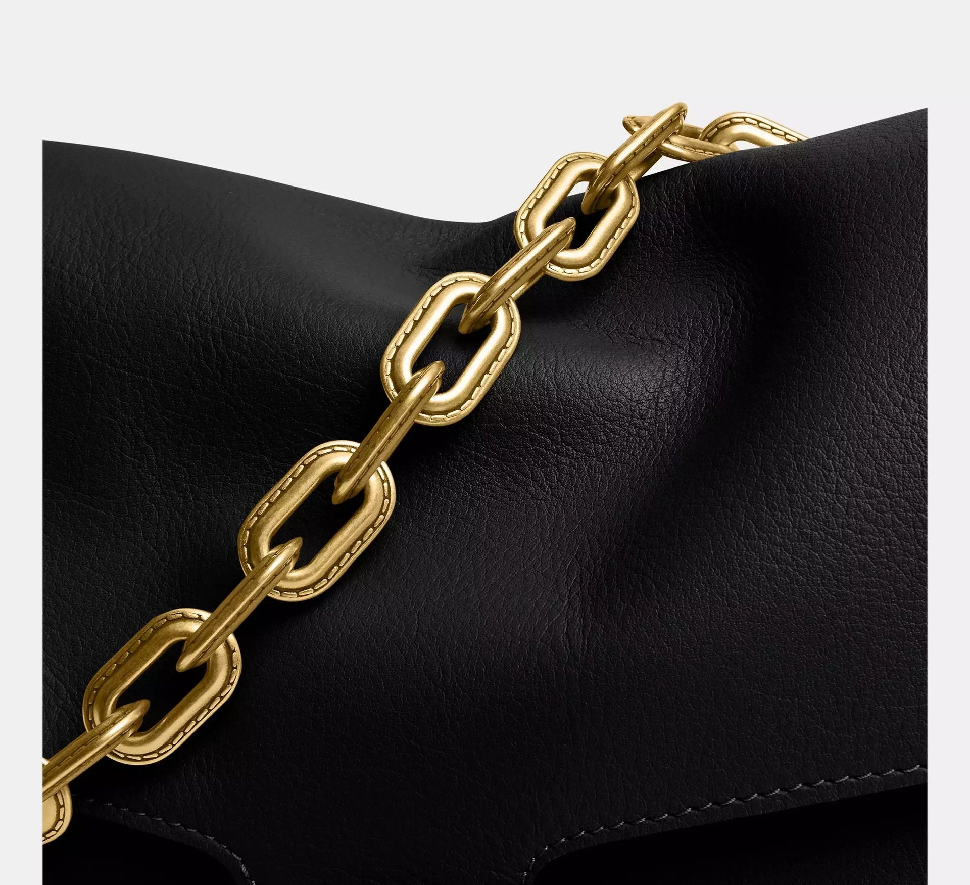 Coach Chain Tabby Shoulder Bag 30 – Brass/Black - Sneaker Türkiye