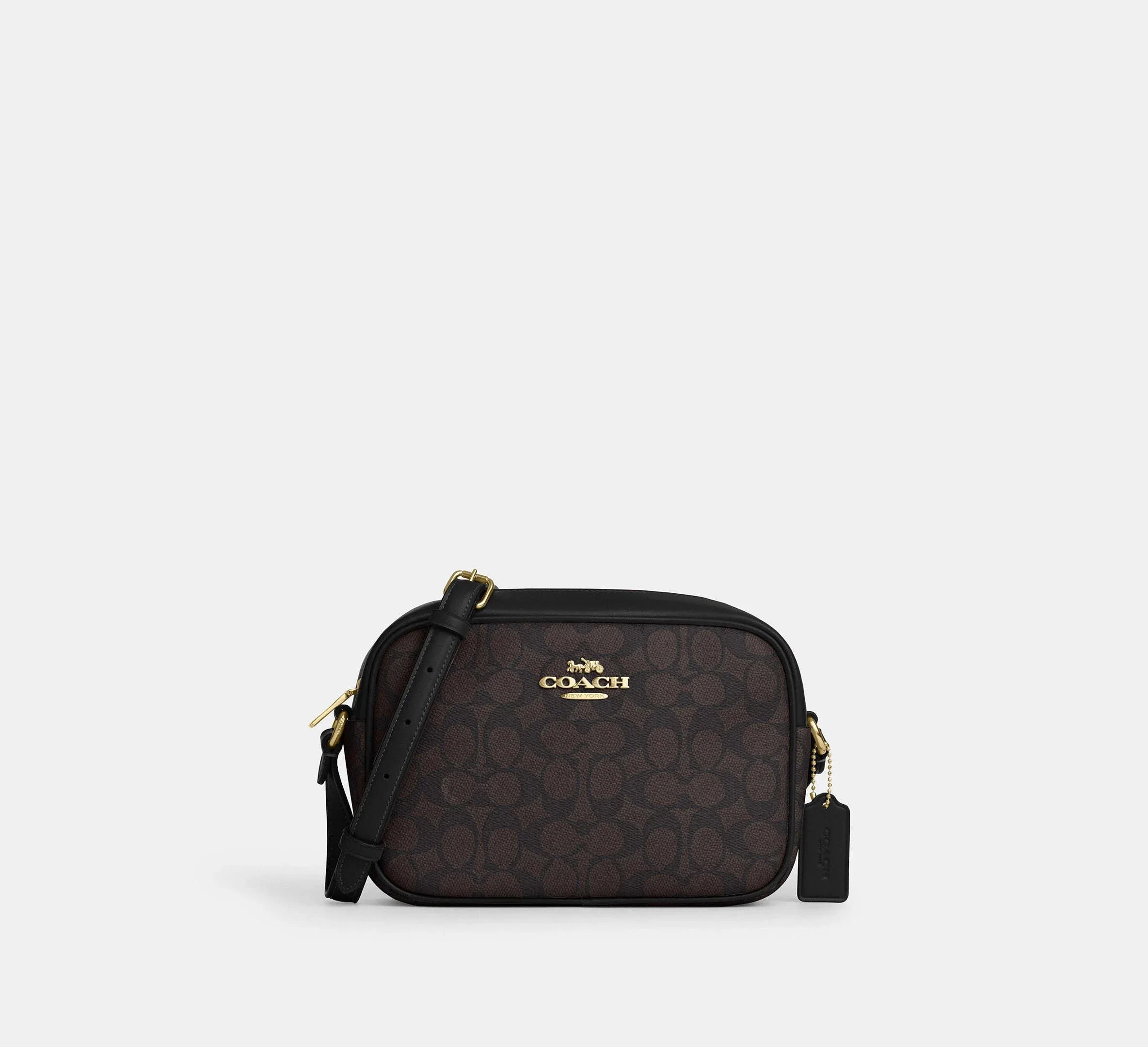 Coach Jamie Camera Bag In Signature Gold/Walnut/Black - Sneaker Türkiye
