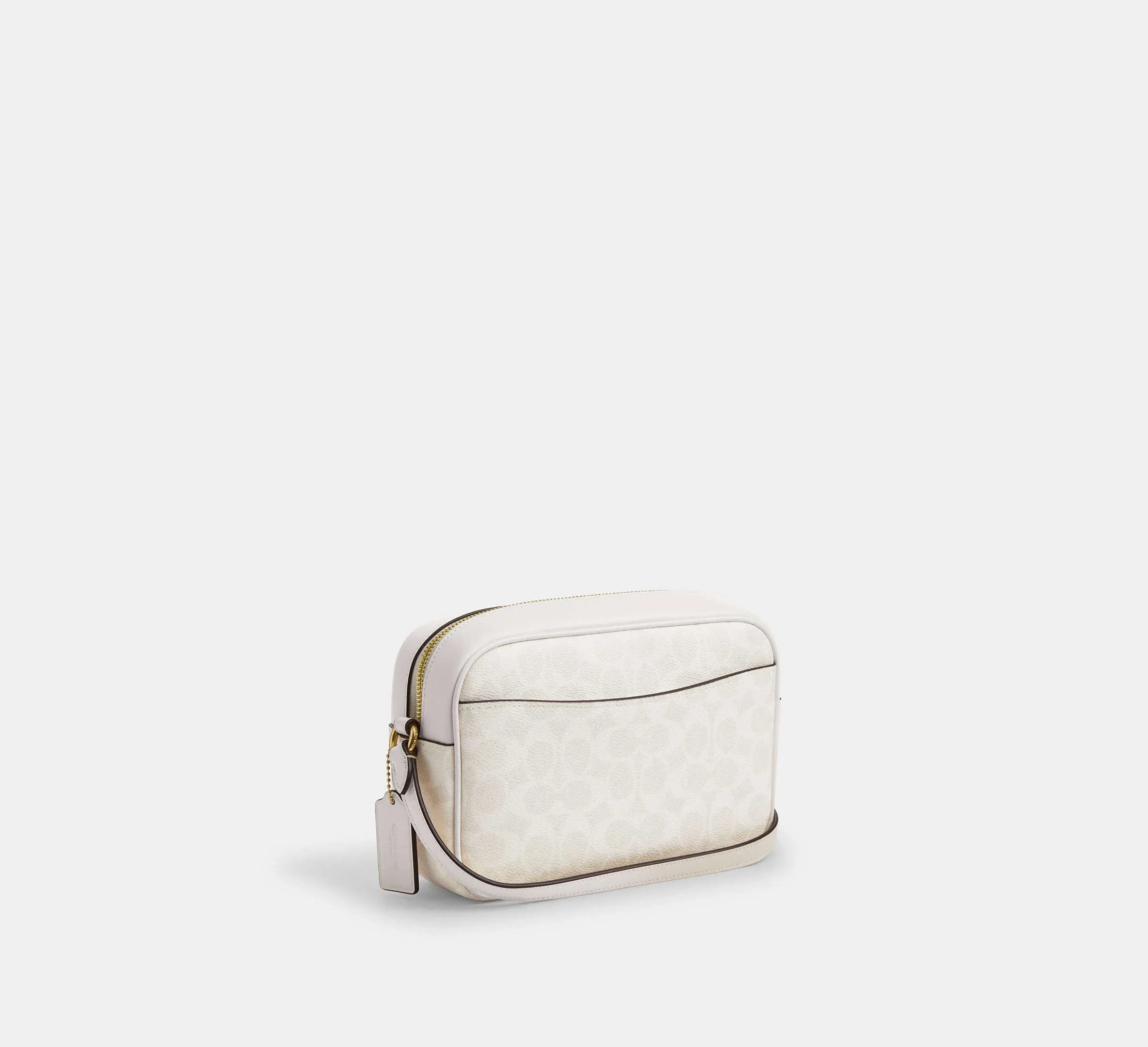 Coach Jamie Camera Bag In Signature – Gold/White/Chalk - Sneaker Türkiye