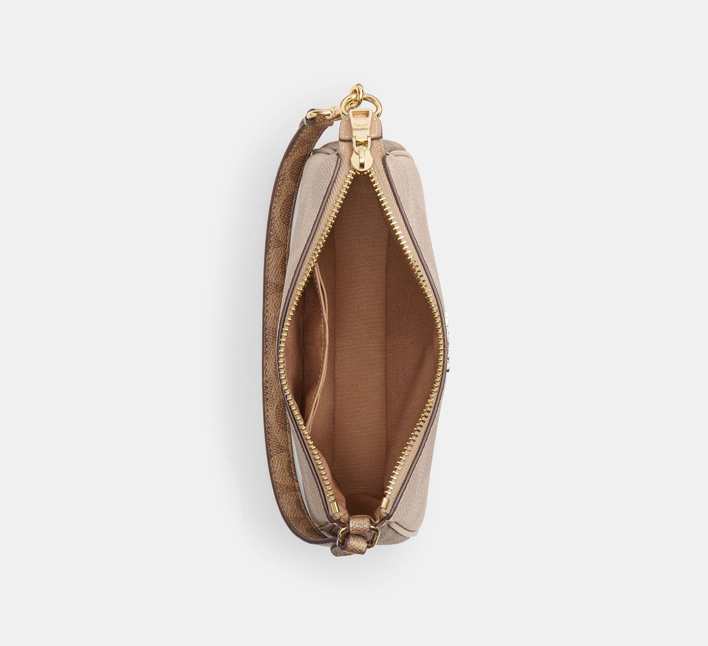 Coach Nolita 19 In Blocked Signature – Gold/Sand/Tan - Sneaker Türkiye