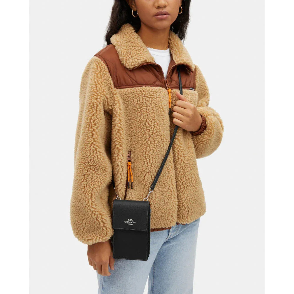 Coach North South Phone Crossbody Leather Bag - Sneaker Türkiye