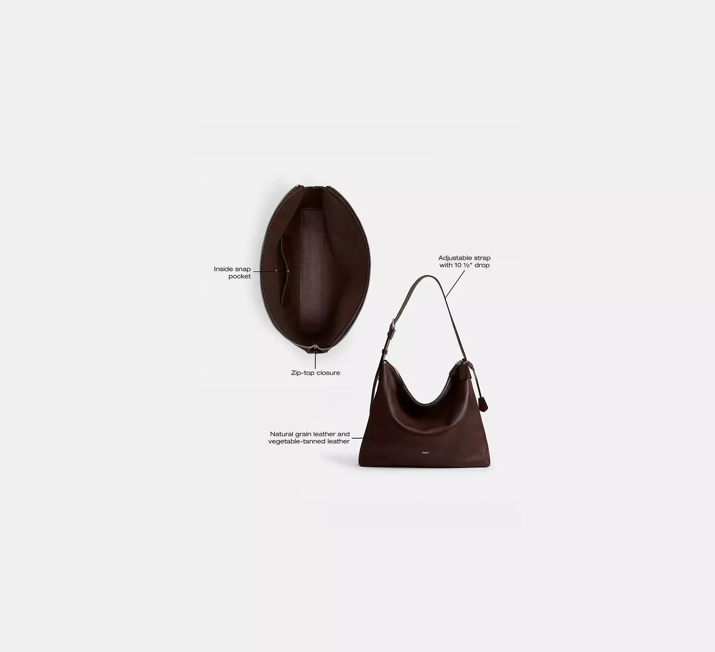 Coach Mott Messenger Bag – Smooth Leather/Maple - Sneaker Türkiye