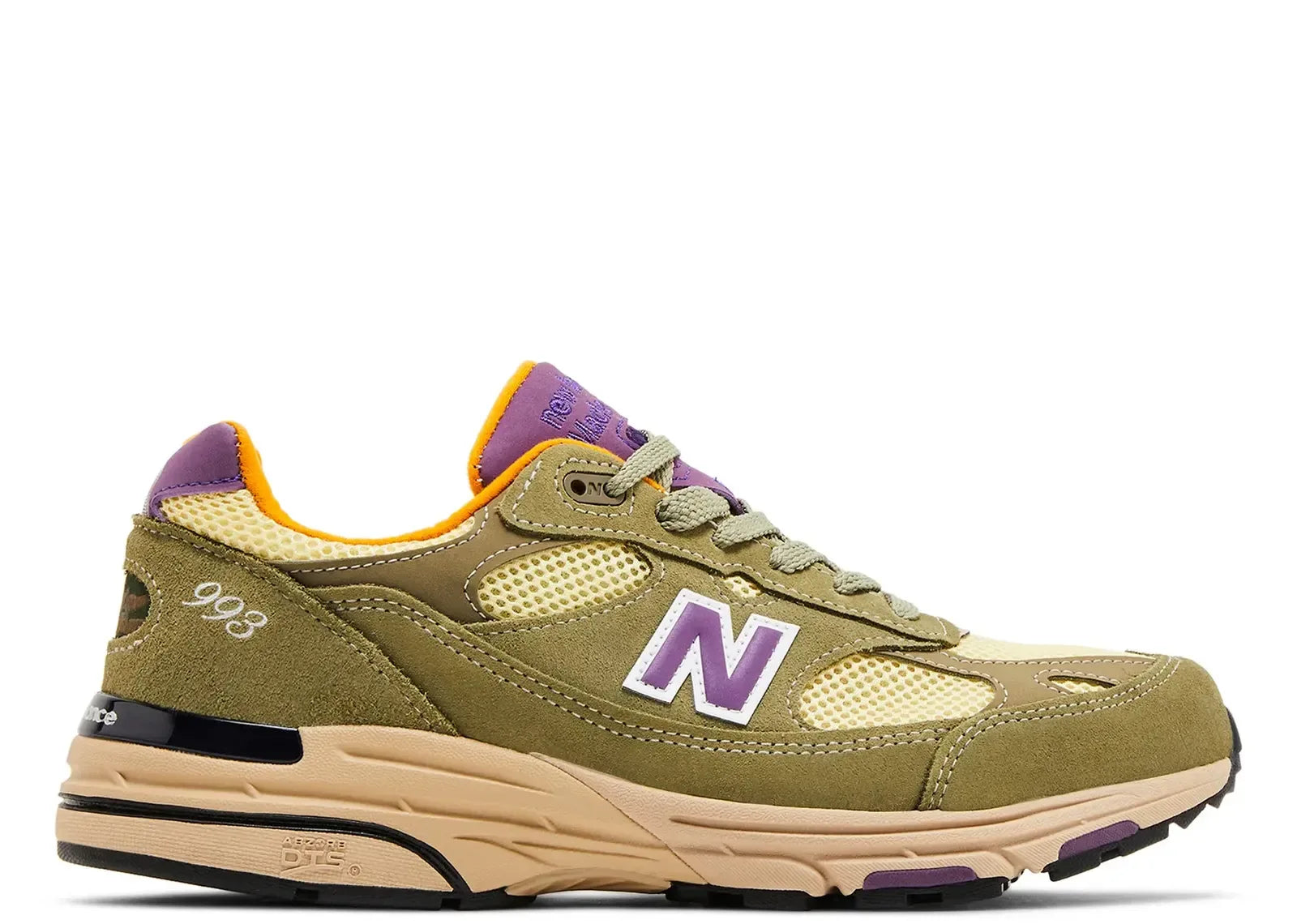 New Balance 993 Teddy Santis Olive Leaf Maize - Sneaker Türkiye