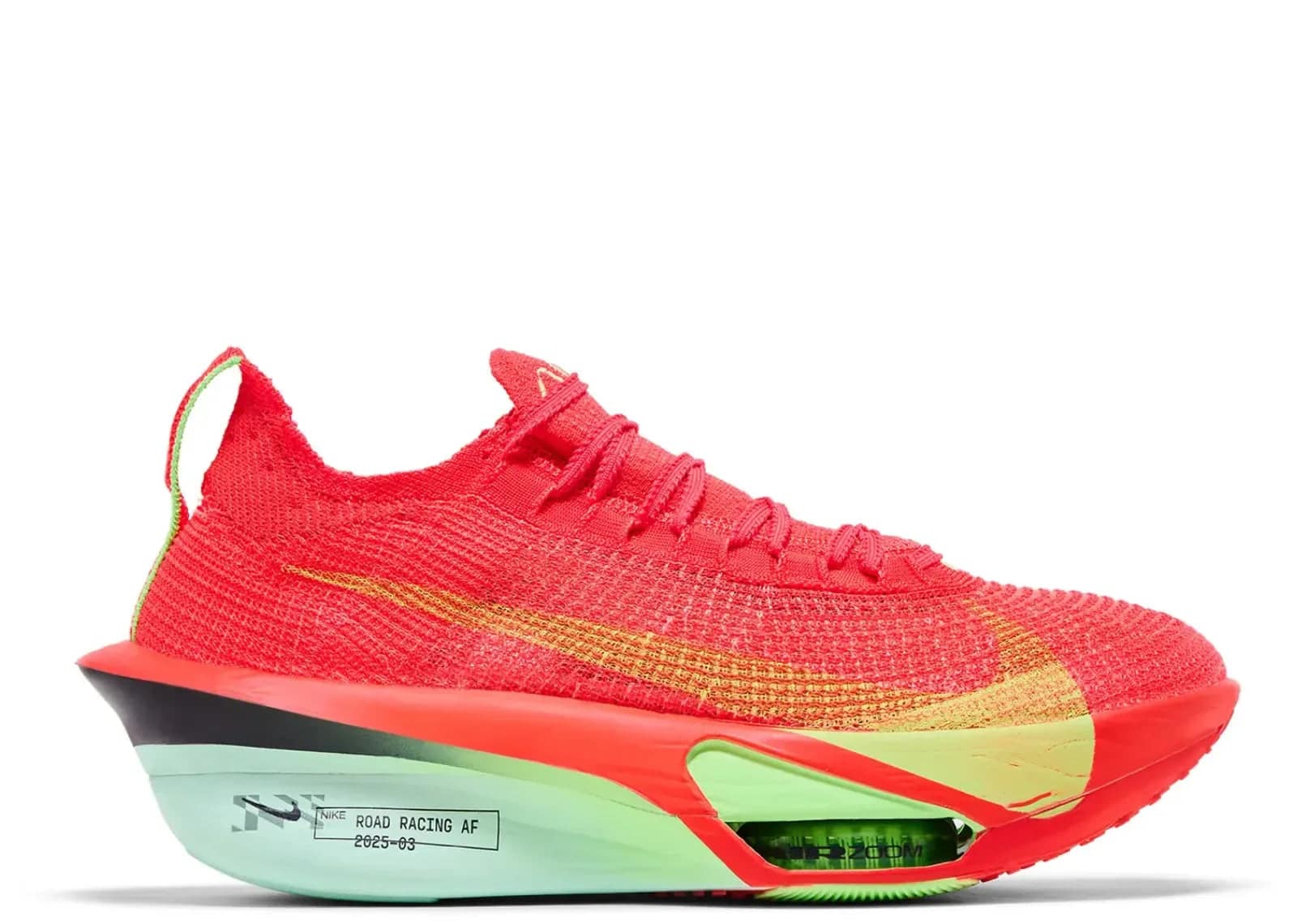 Nike Air Zoom Alphafly Next% 3 Bright Crimson Lime Blast Mint Foam Cave Purple - Sneaker Türkiye
