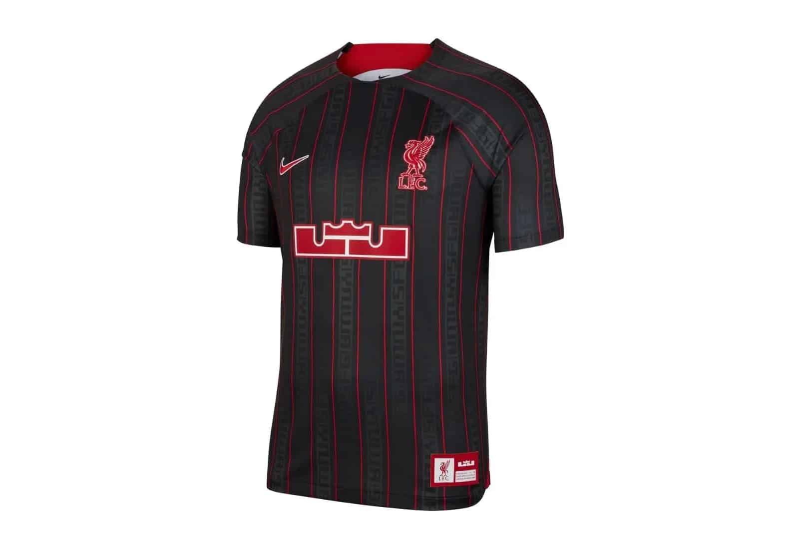 Nike LeBron X Liverpool F.C. Dri-FIT Stadium Soccer Jersey - Sneaker Türkiye