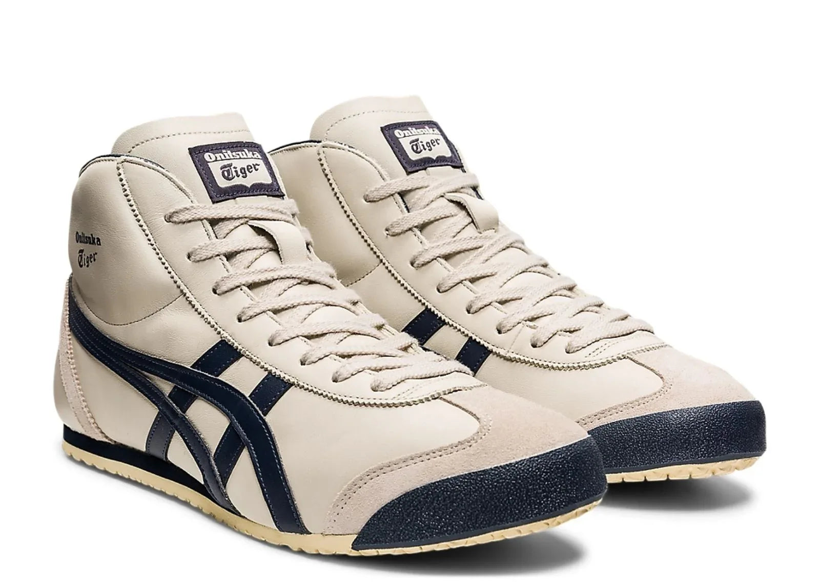Onitsuka Tiger Mexico Mid Runner Birch Indian Ink - Sneaker Türkiye