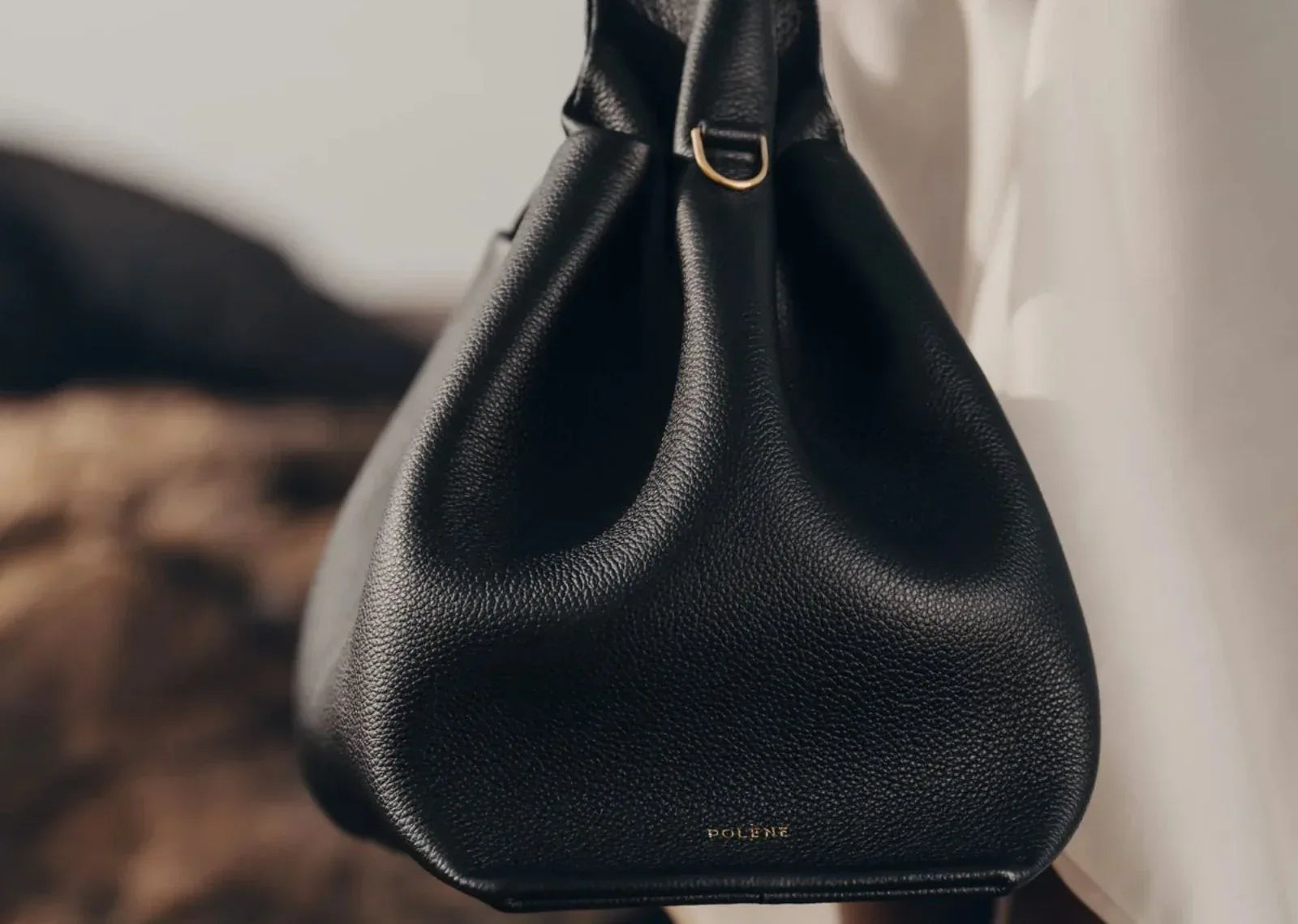 Polène Numéro Neuf Edition Textured Black - Sneaker Türkiye