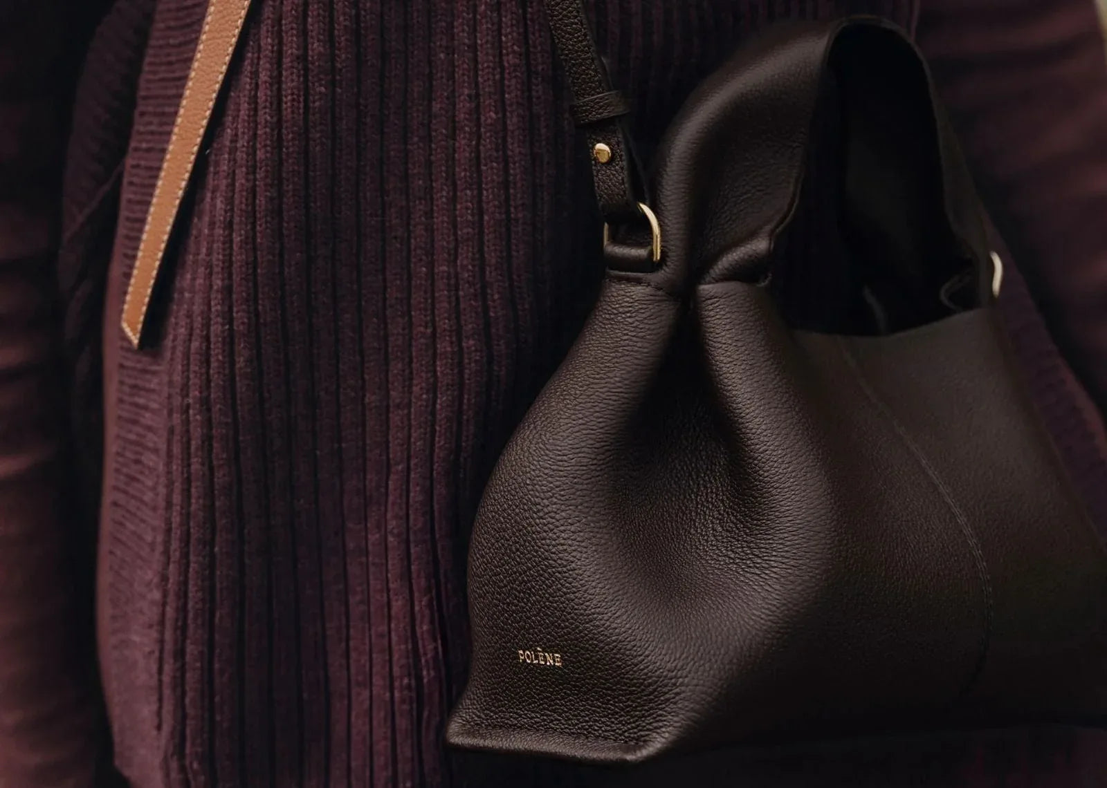 Polène Numéro Neuf Mini Edition Textured Ebony - Sneaker Türkiye