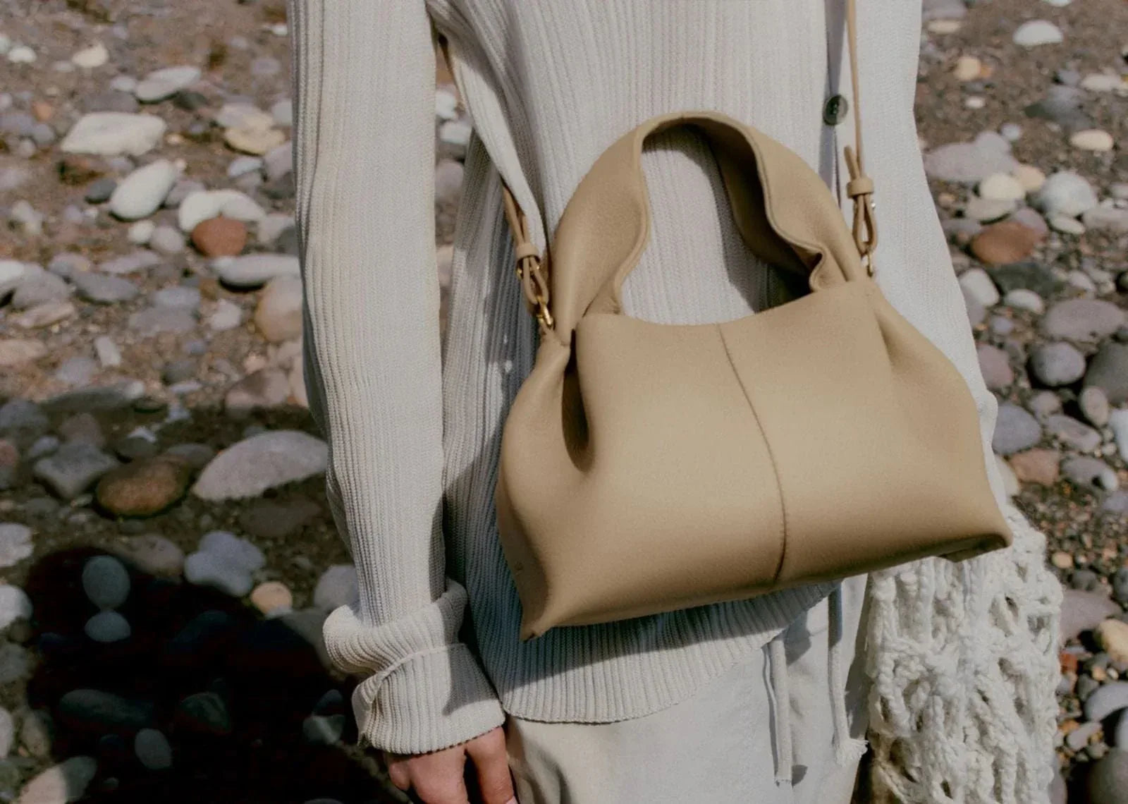 Polène Numéro Neuf Mini Edition Textured Sand - Sneaker Türkiye