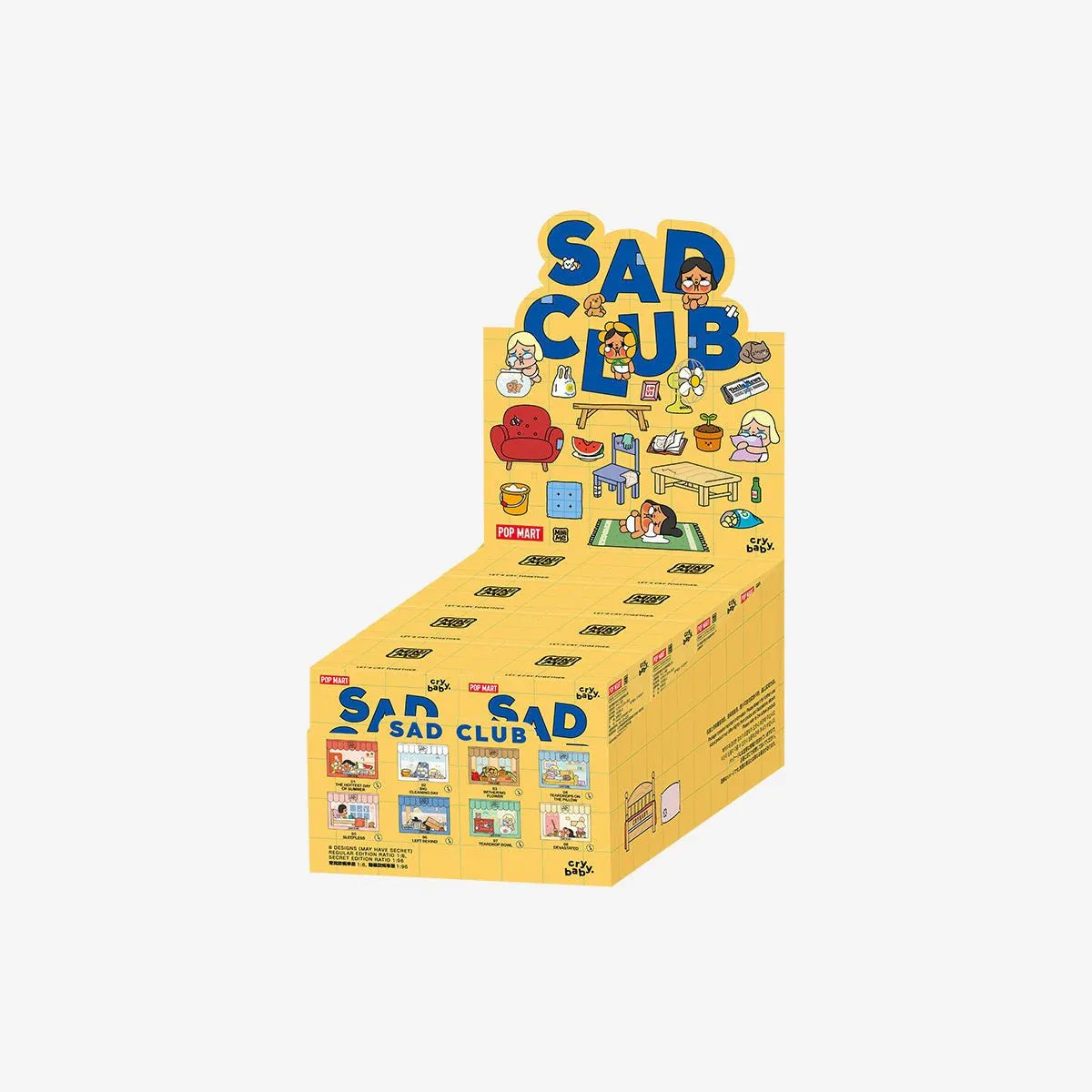 POP MART CRYAGAIN SAD CLUB SÜRPRİZ KUTU SERİSİ - Sneaker Türkiye