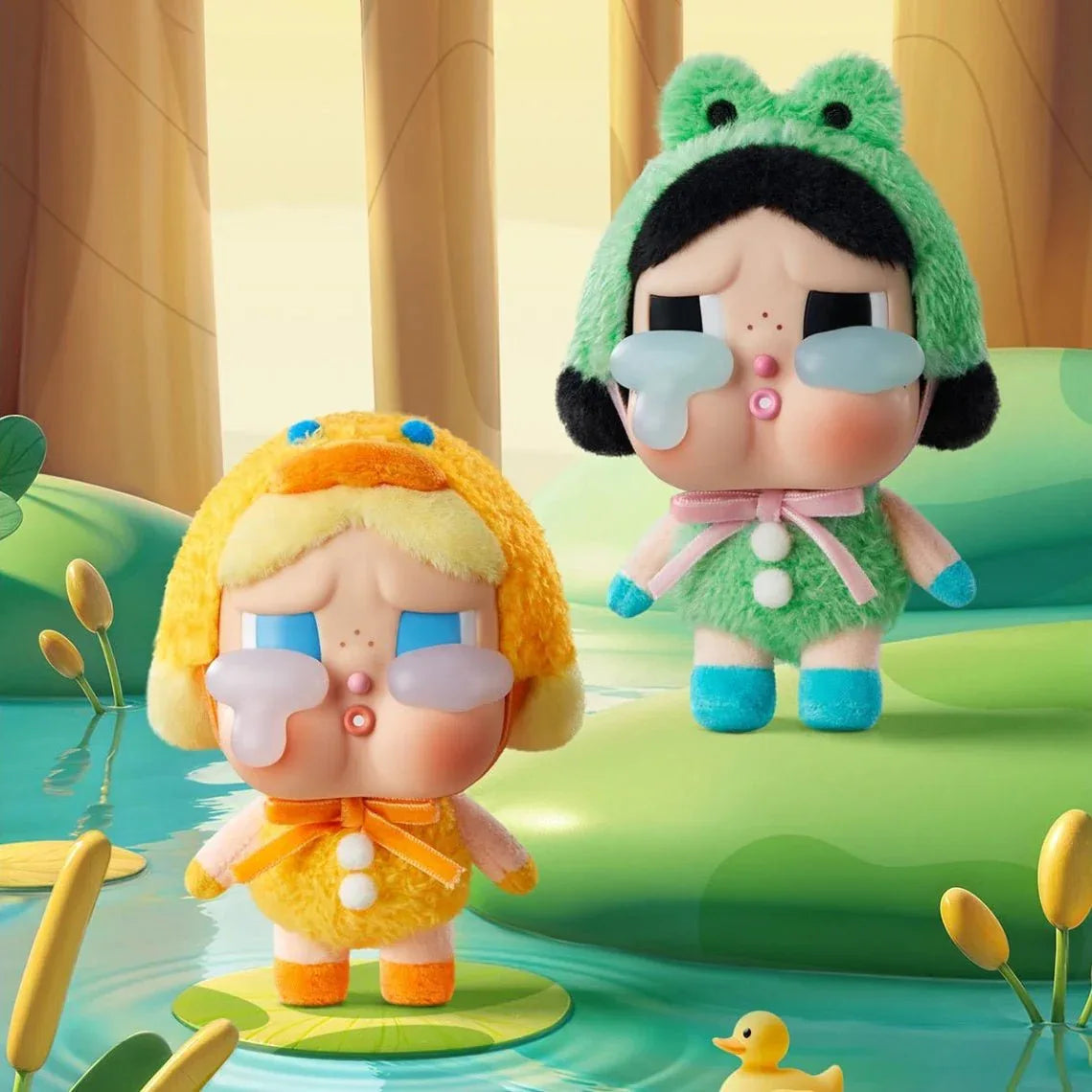 POP MART CRYBABY CRYING AGAIN DUCK YOU YÜZ PELUŞ FİGÜR - Sneaker Türkiye