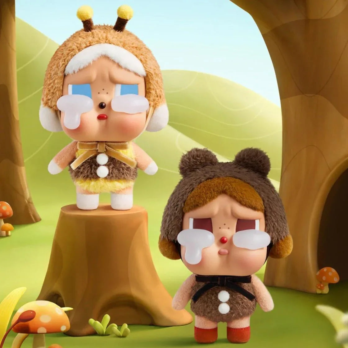 POP MART CRYBABY CRYING AGAIN LOVE MAKES US CRY YÜZ PELUŞ FİGÜR - Sneaker Türkiye