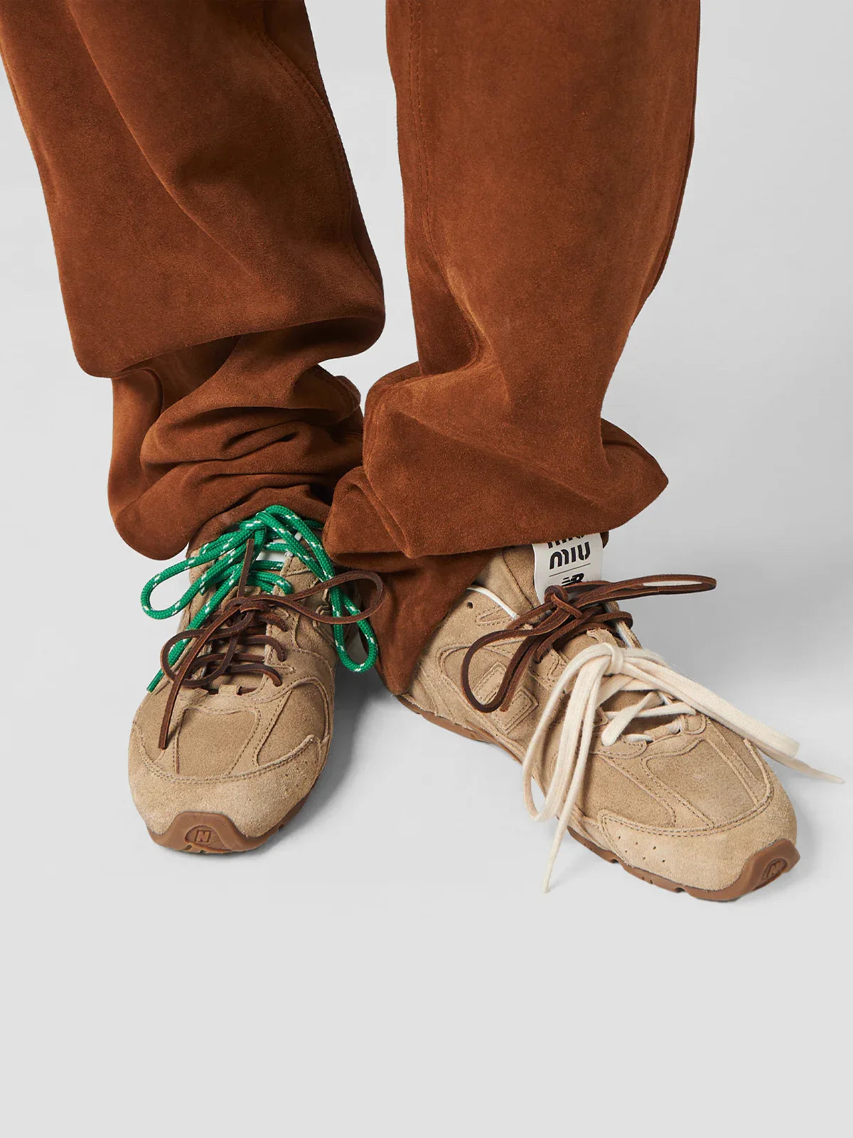 New Balance X Miu Miu 530 SL Suede Sneakers - Sneaker Türkiye