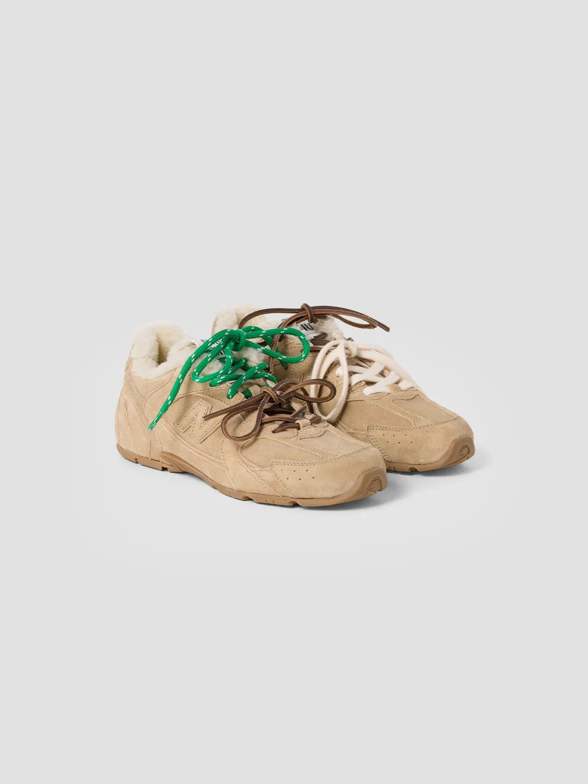 New Balance X Miu Miu 530 SL Leather Sneakers - Sneaker Türkiye