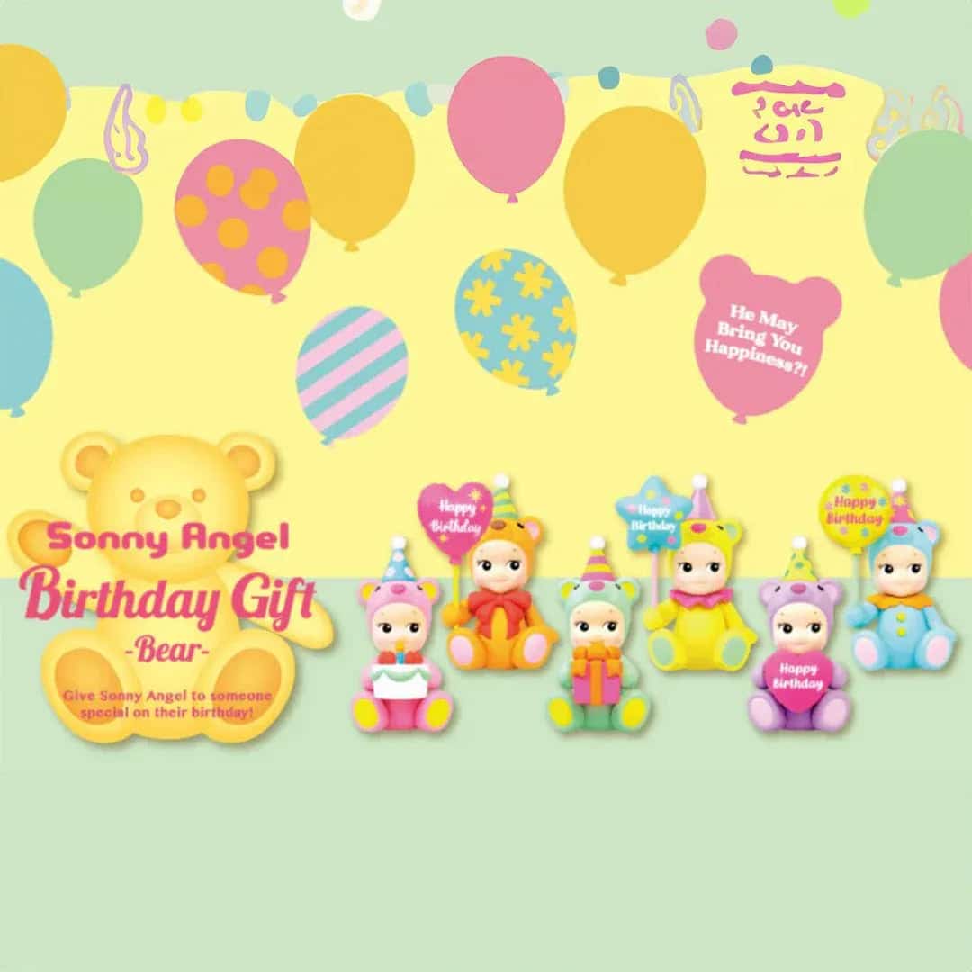 SONNY ANGEL BIRTHDAY GIFT BEAR SERİSİ - Sneaker Türkiye