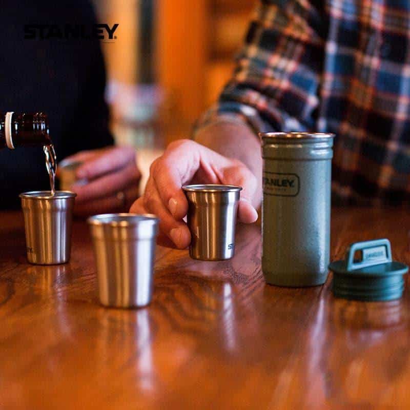 Stanley Adventure Matara + Shot Bardak Set (Çelik) - Sneaker Türkiye