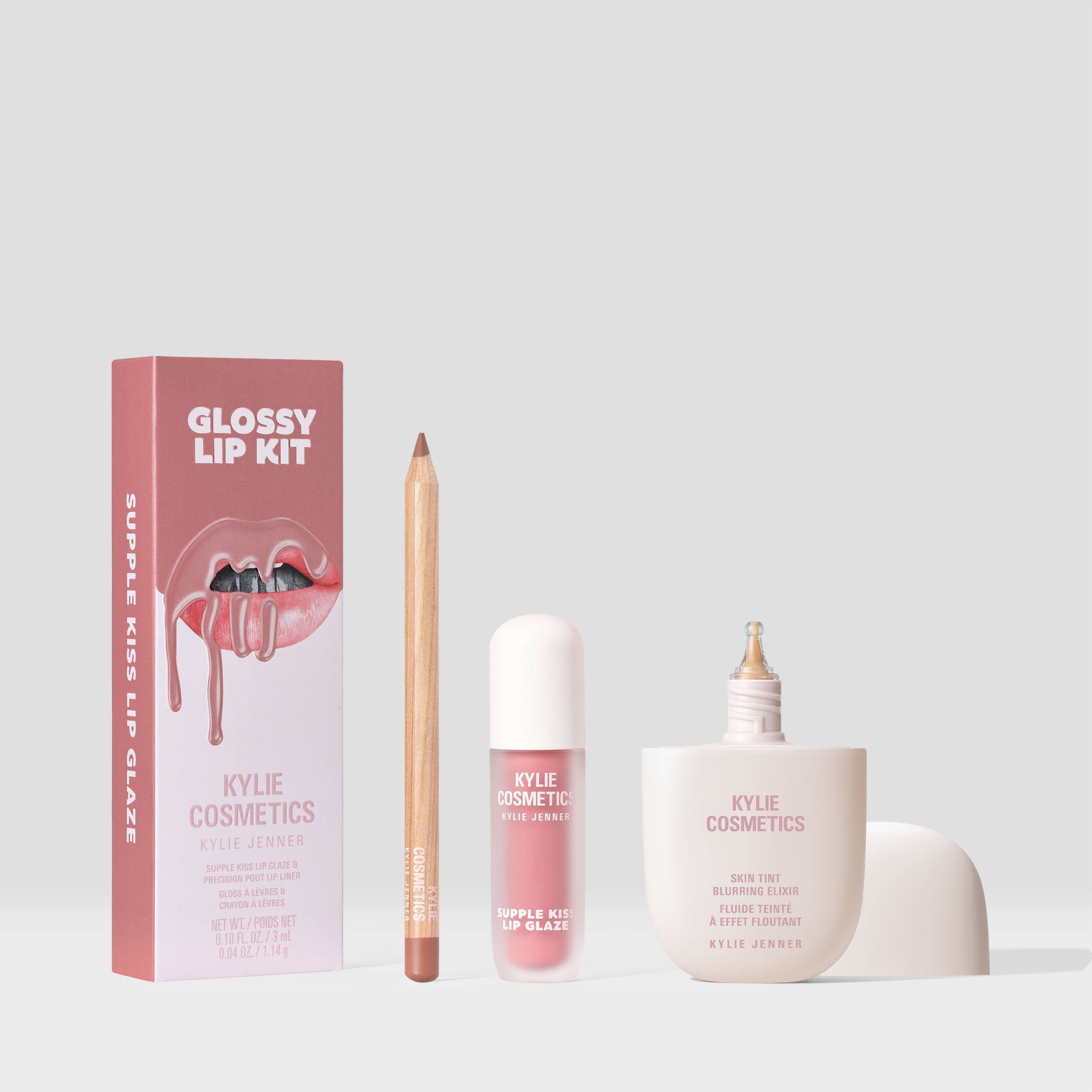 Kylie Glossy Lip Kit And Skin Tint Blurring Elixir Duo - Sneaker Türkiye