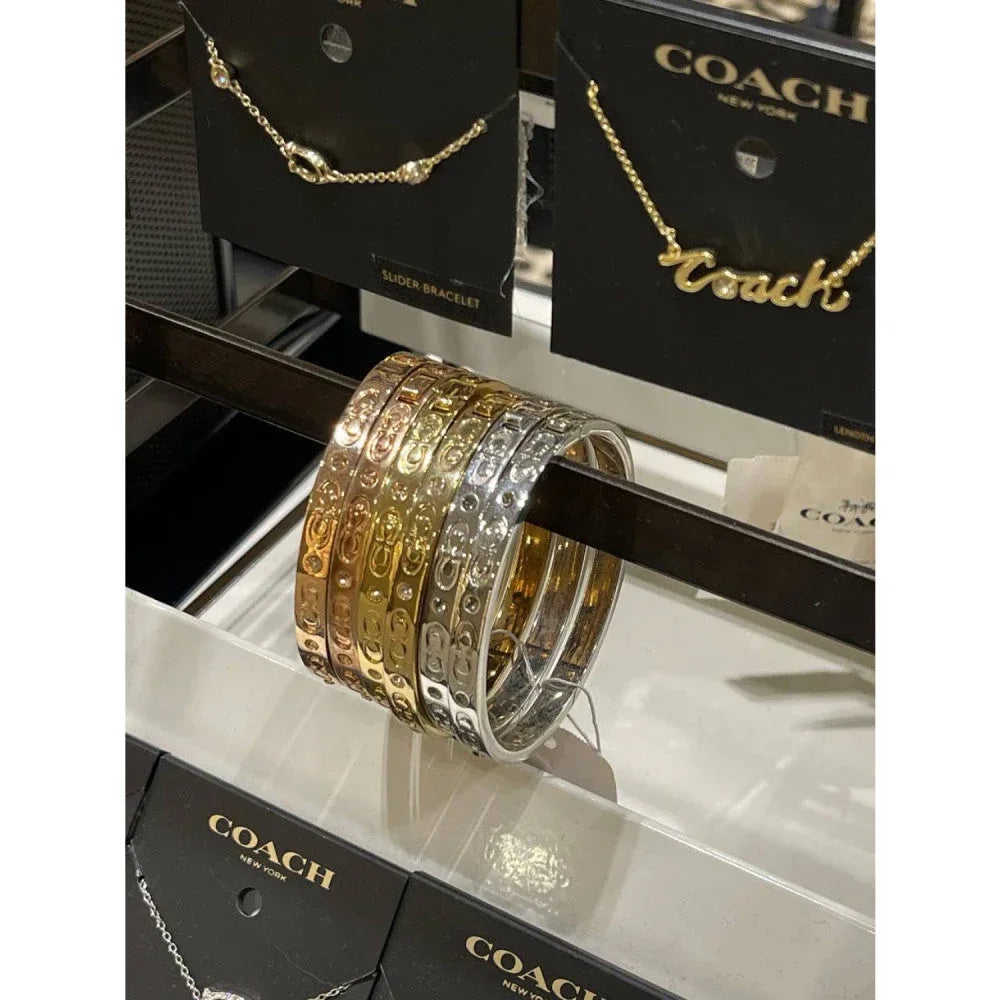 Coach Kissing C Bangle Bracelet - Sneaker Türkiye