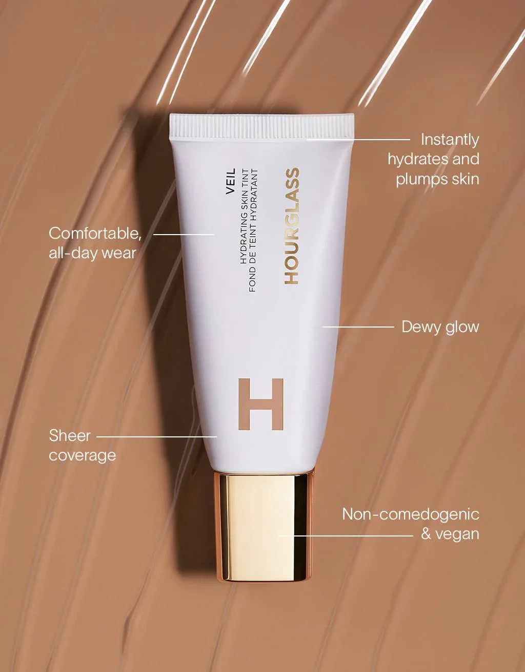 Hourglass Veil Hydrating Skin Tint – Nemlendiricili Fondöten - Sneaker Türkiye
