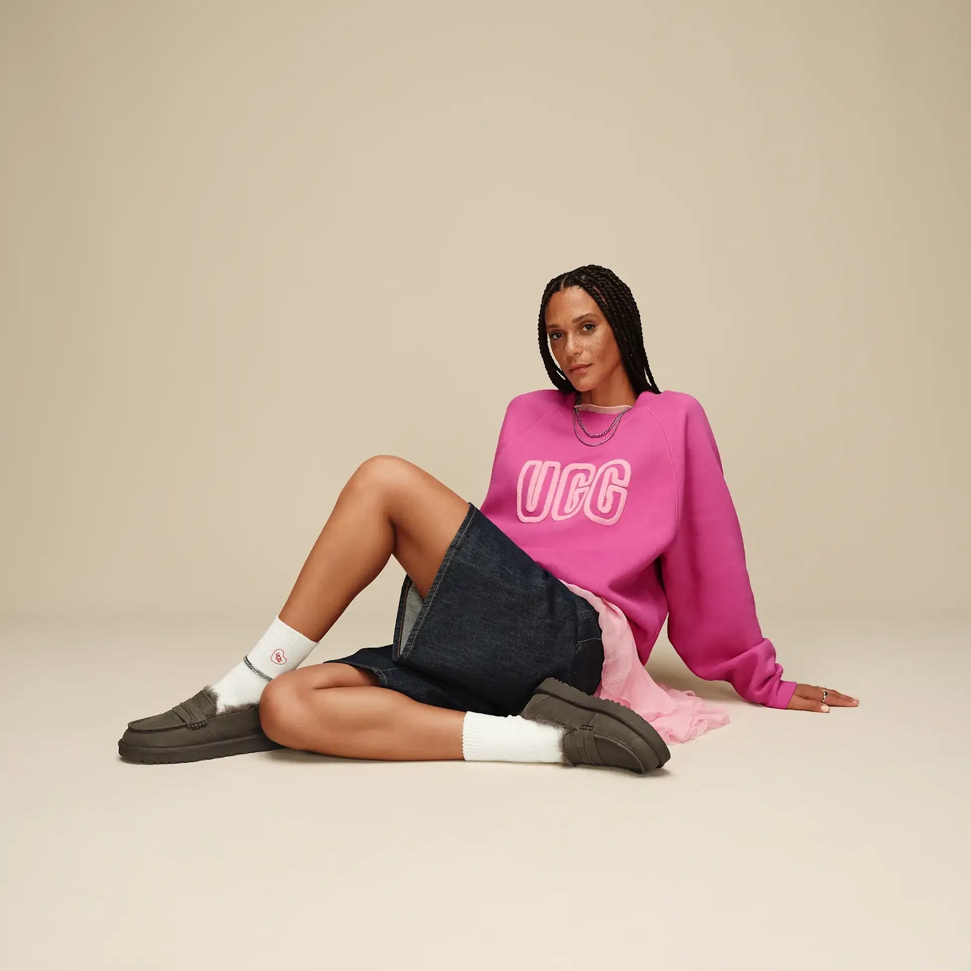 Ugg Love Logo Crewneck - Sneaker Türkiye