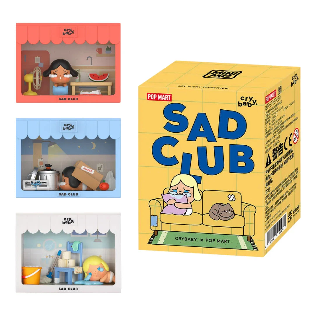 POP MART CRYAGAIN SAD CLUB SÜRPRİZ KUTU SERİSİ - Sneaker Türkiye
