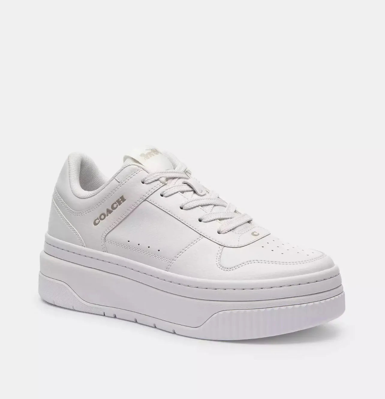 Coach Women’s Platform Sneaker – Optic White - Sneaker Türkiye