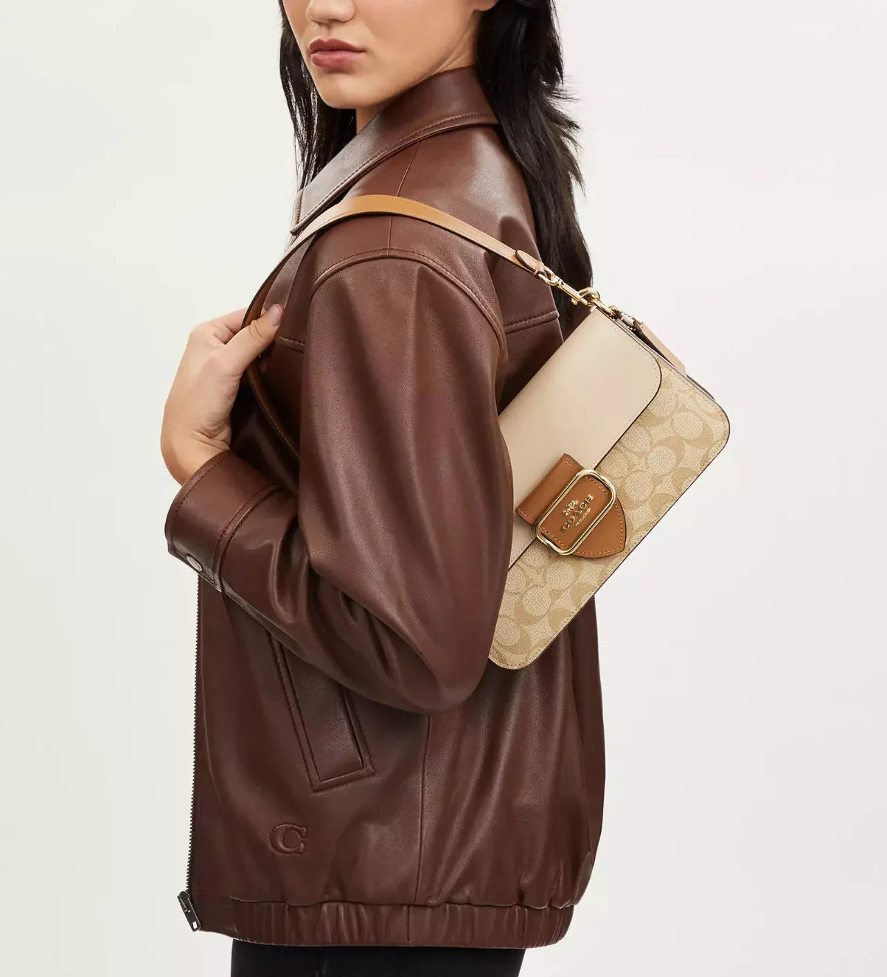 Coach Morgan Shoulder Leather Bag - Sneaker Türkiye