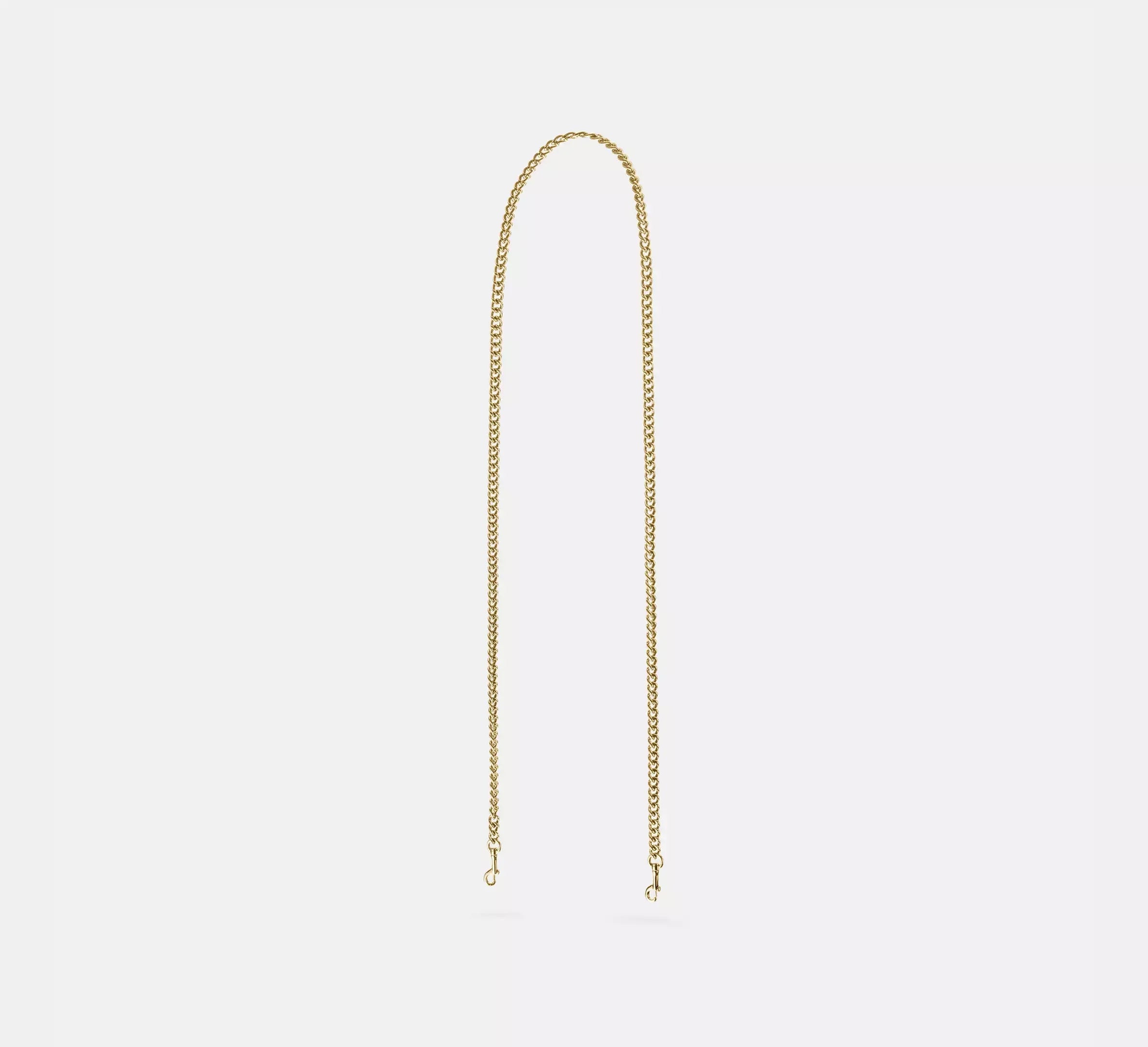 Coach Crossbody Chain Strap – Mixed Material/Old Brass - Sneaker Türkiye